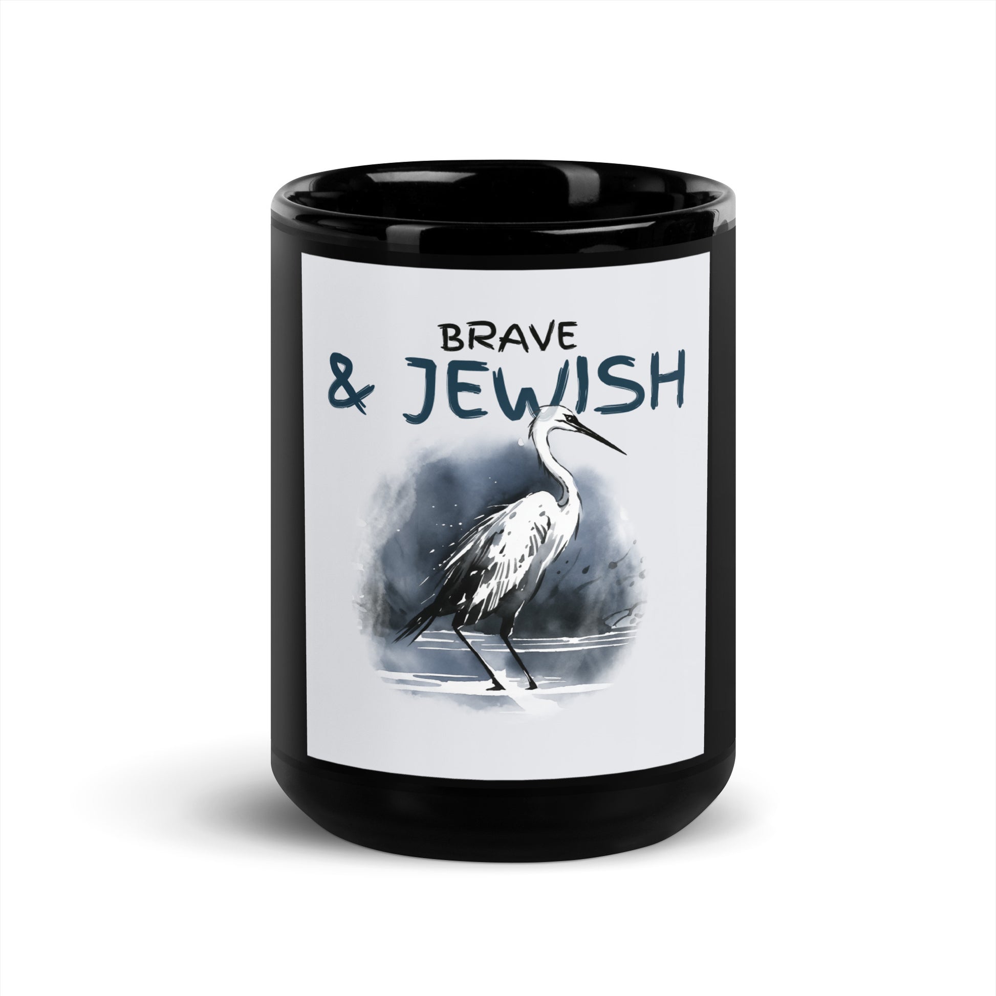 All In For Jews | Black Glossy Mug Jouparty