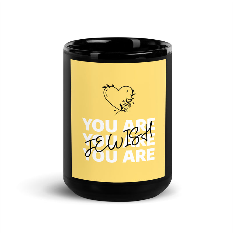 All In For Jews | Black Glossy Mug