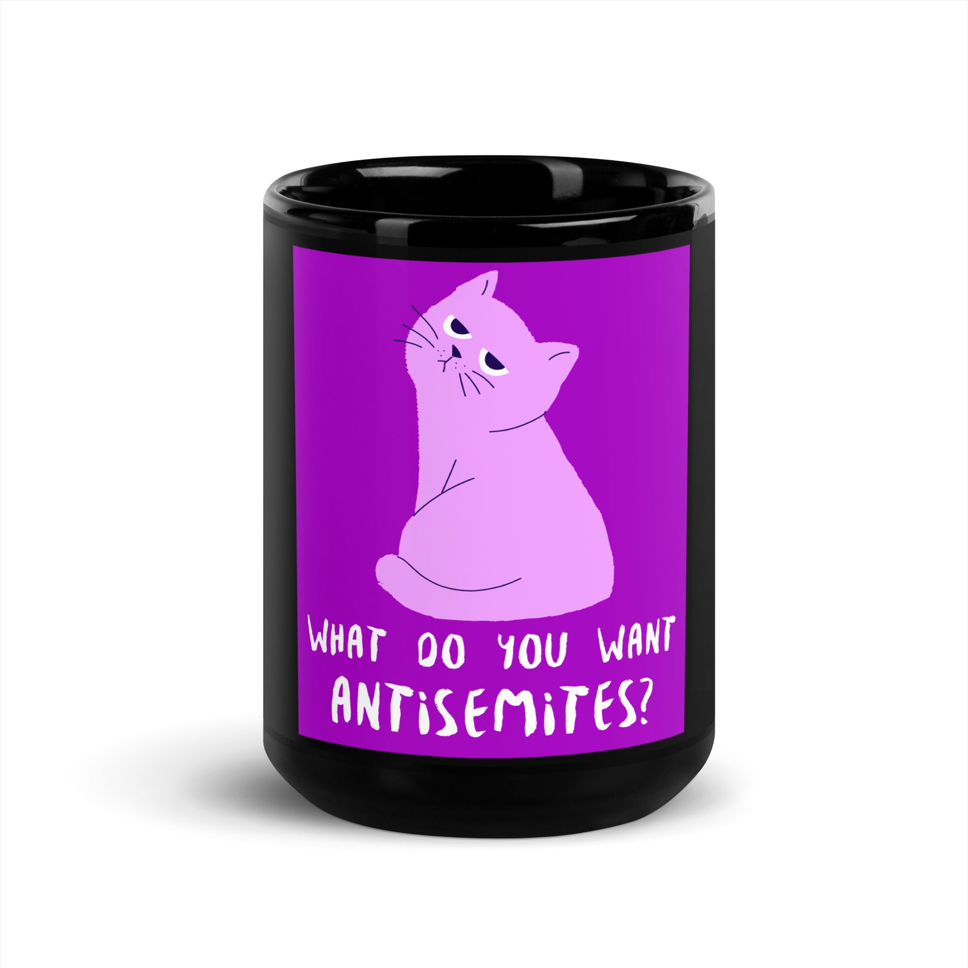 All In For Jews | Black Glossy Mug Jouparty