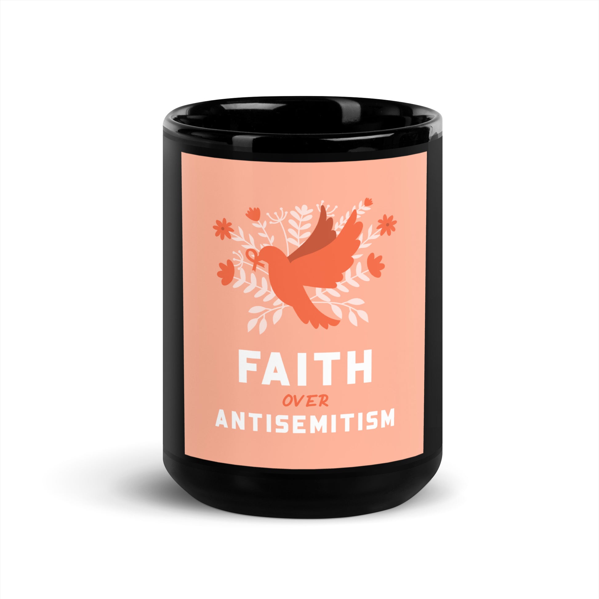 All In For Jews | Black Glossy Mug