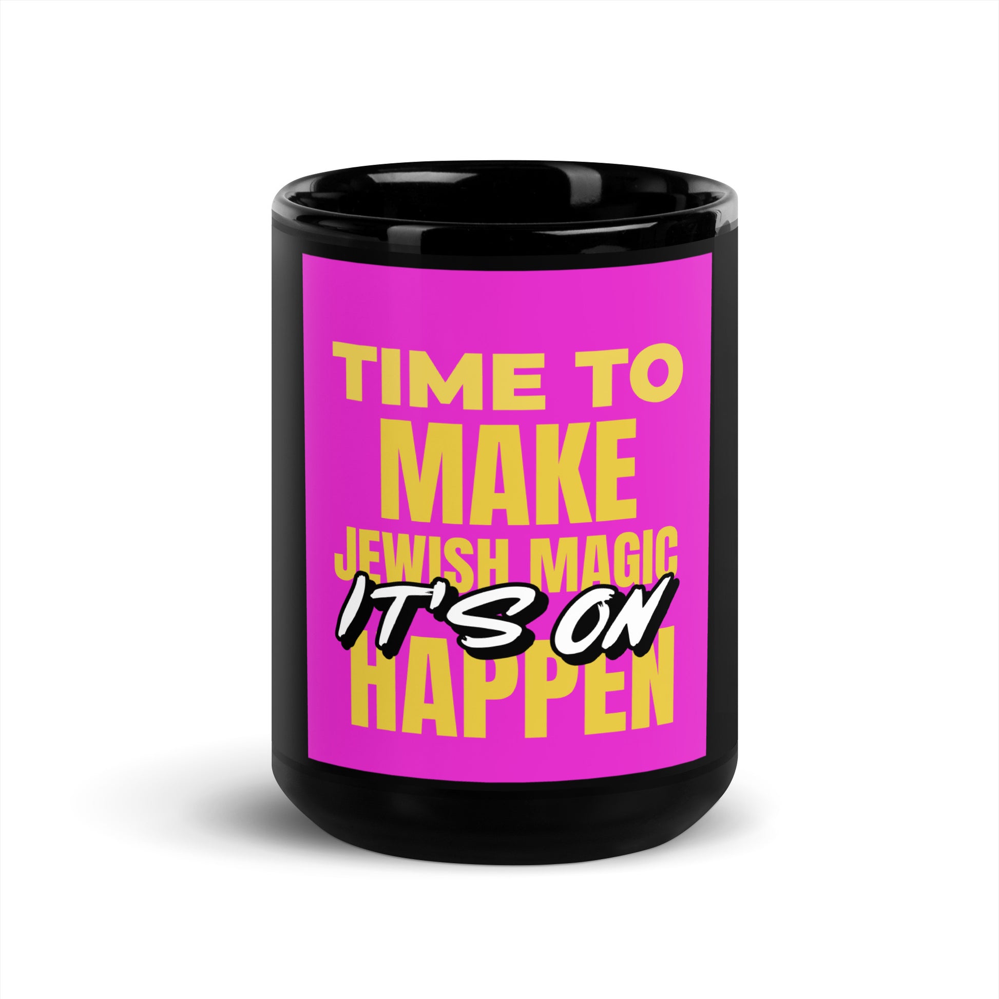 All In For Jews | Black Glossy Mug Jouparty