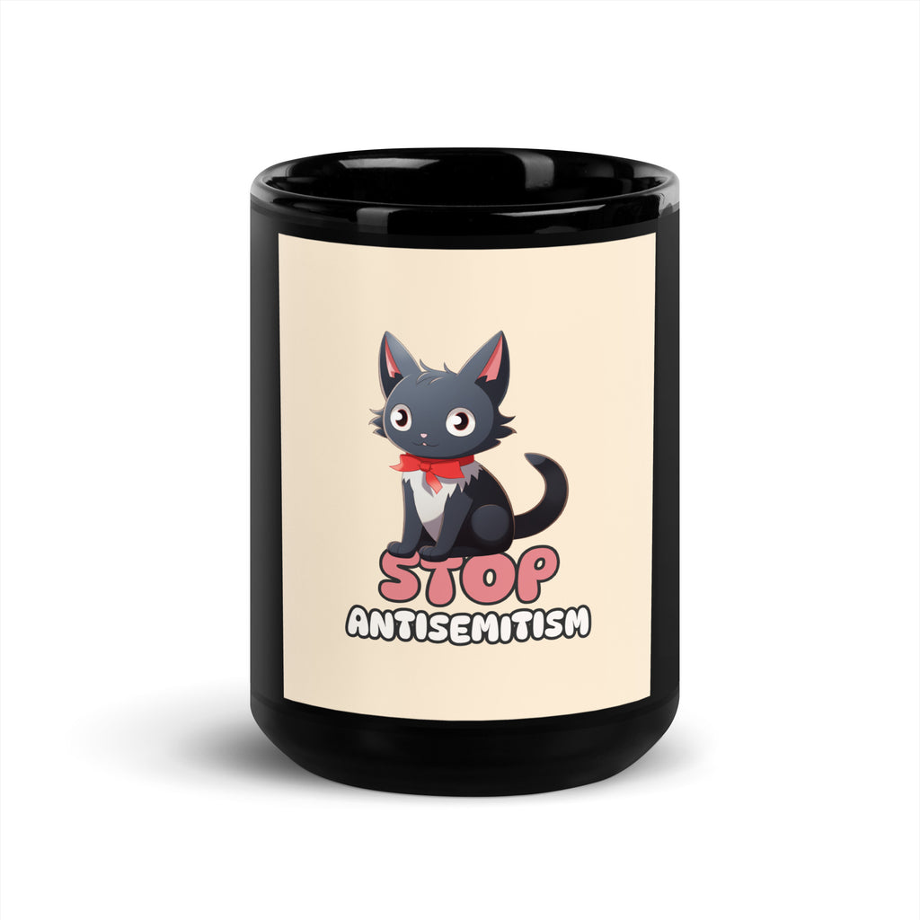 All In For Jews | Black Glossy Mug