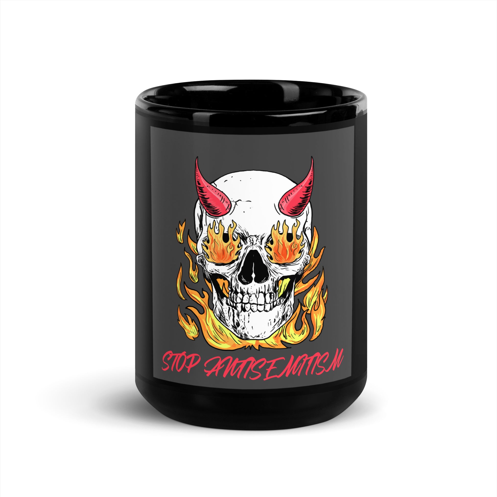 All In For Jews | Black Glossy Mug Jouparty