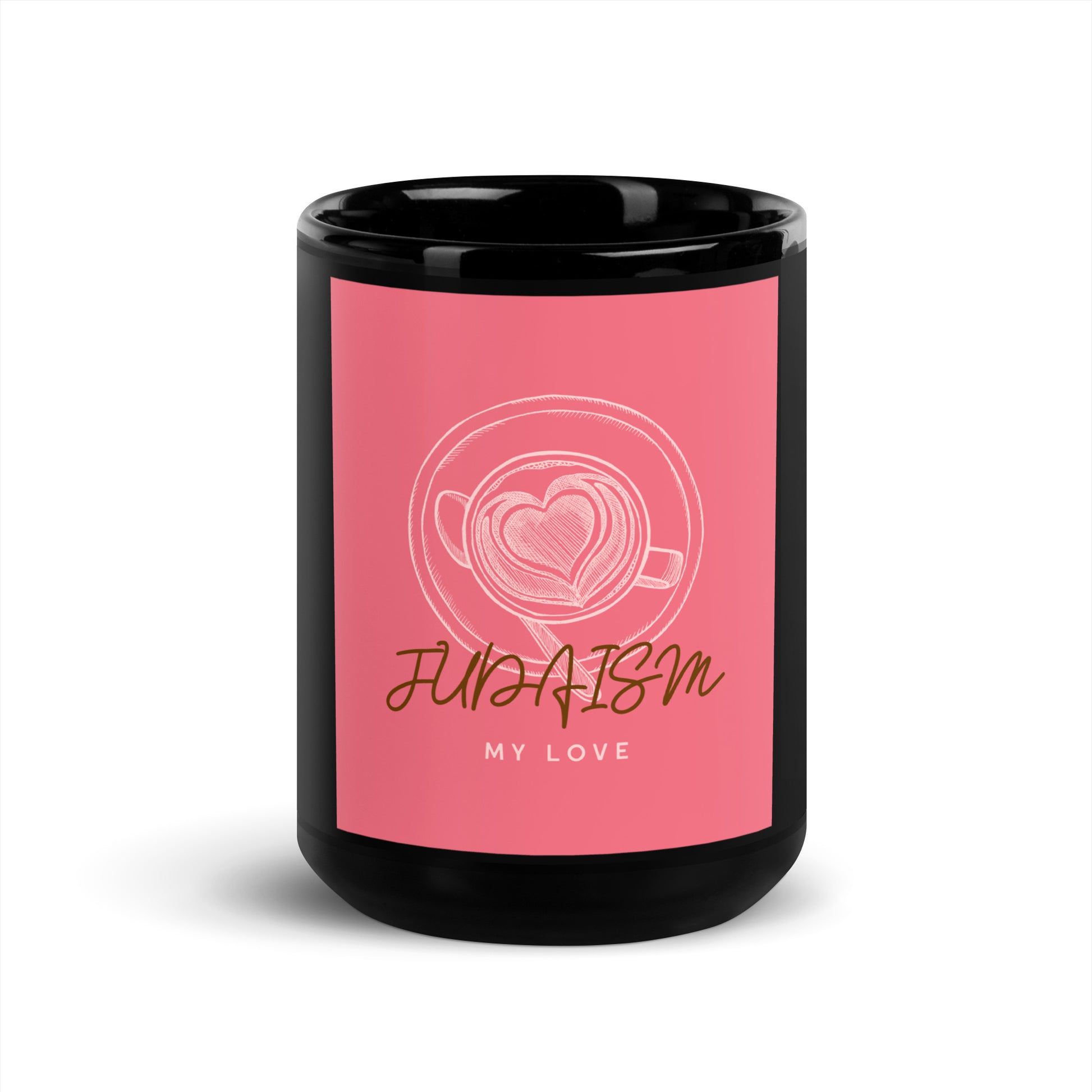 All In For Jews | Black Glossy Mug Jouparty