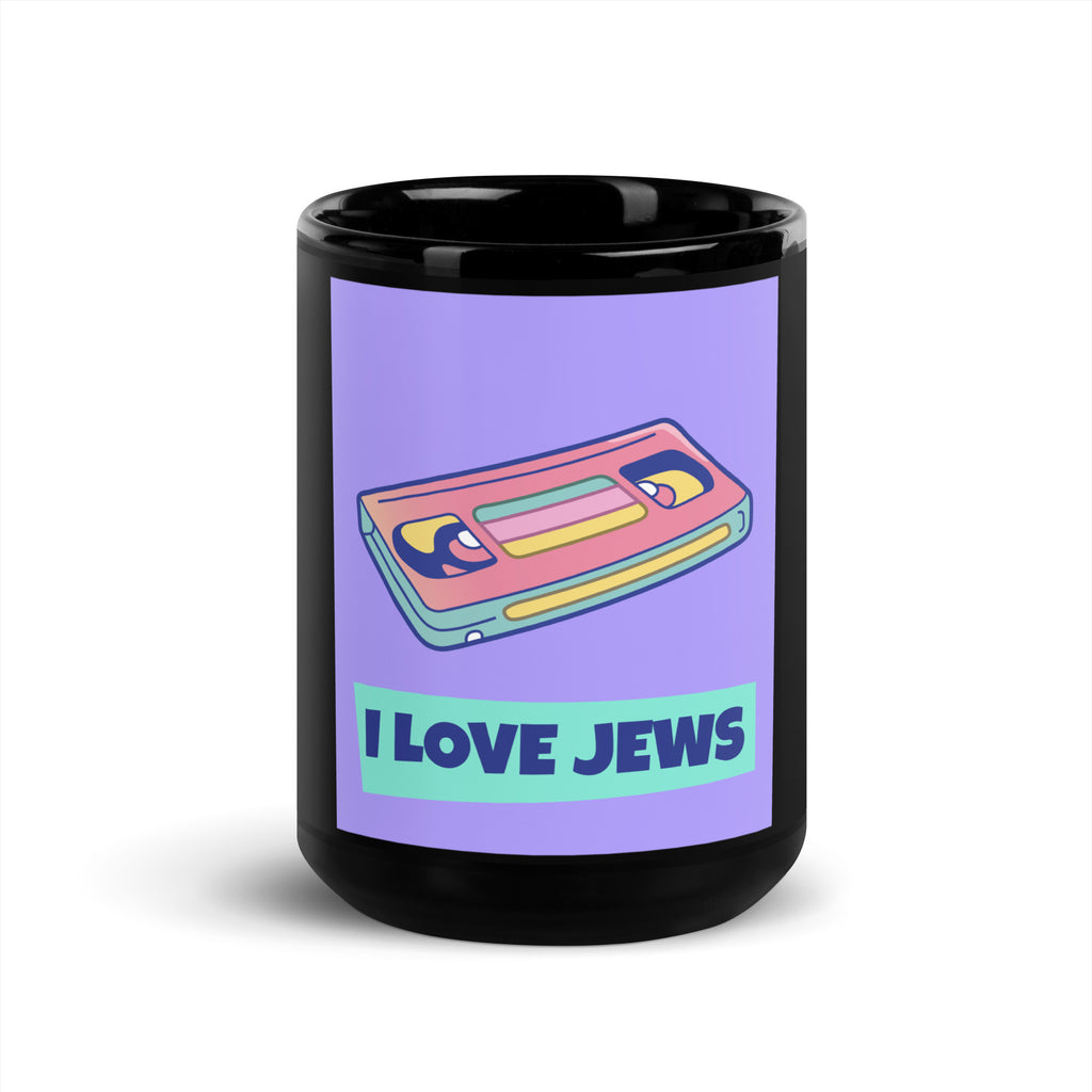 All In For Jews | Black Glossy Mug Jouparty