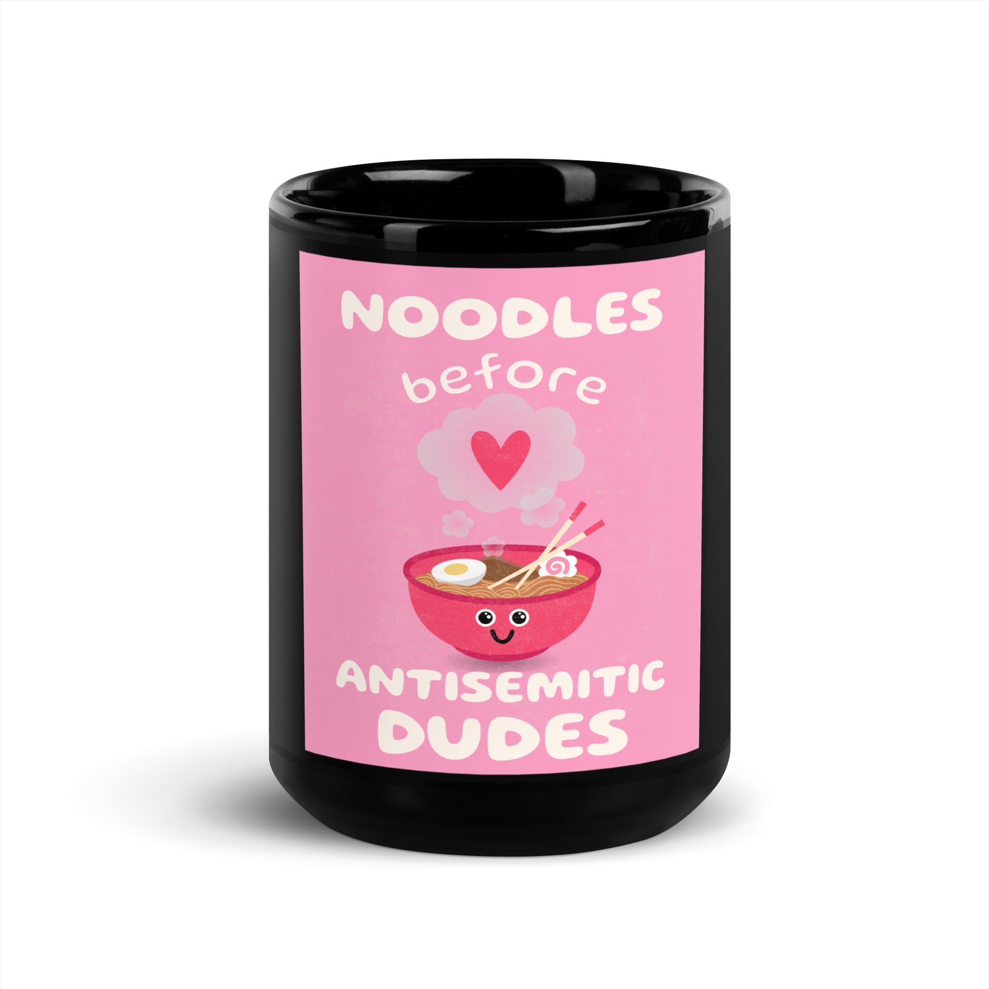 All In For Jews | Black Glossy Mug Jouparty