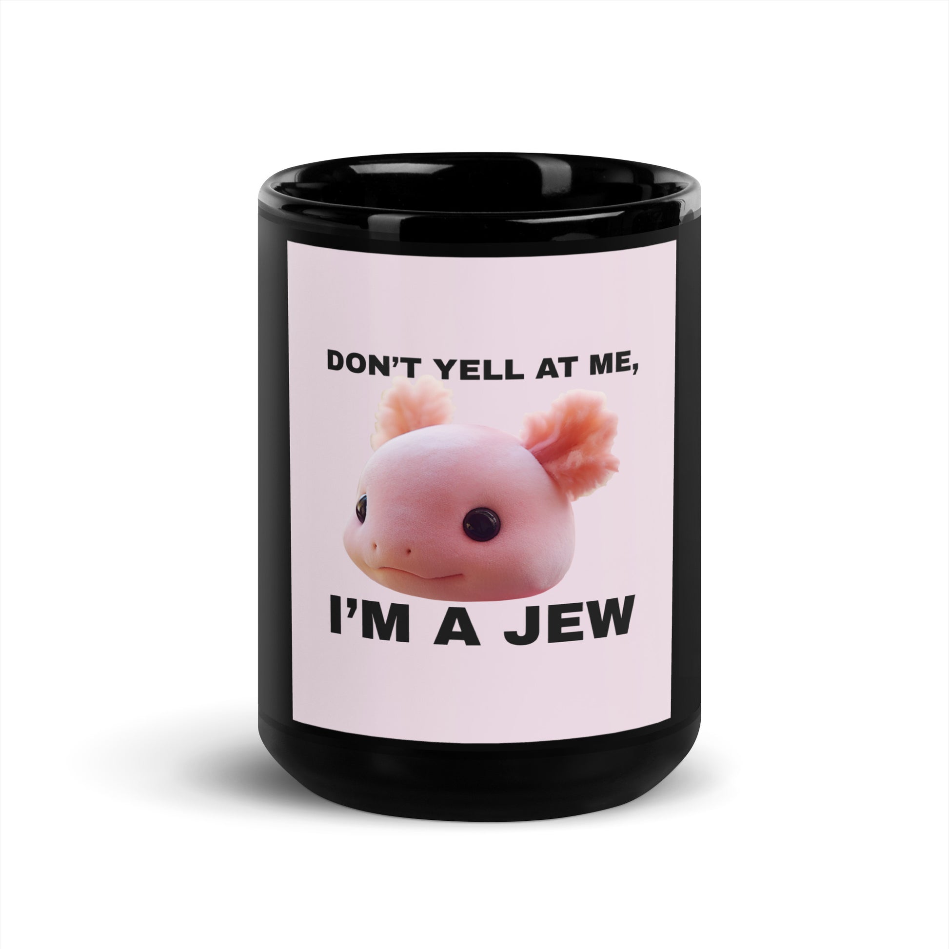 All In For Jews | Black Glossy Mug Jouparty
