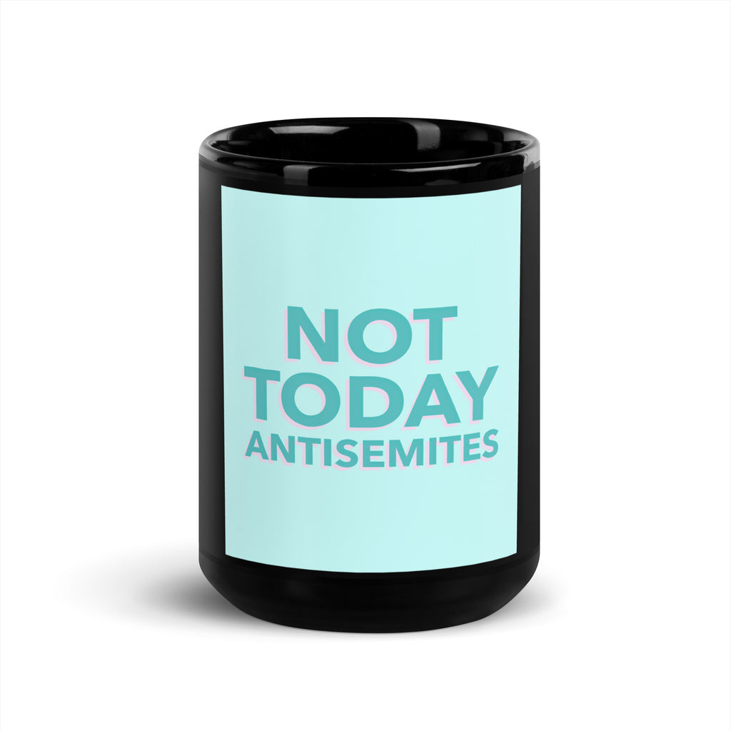 All In For Jews | Black Glossy Mug Jouparty