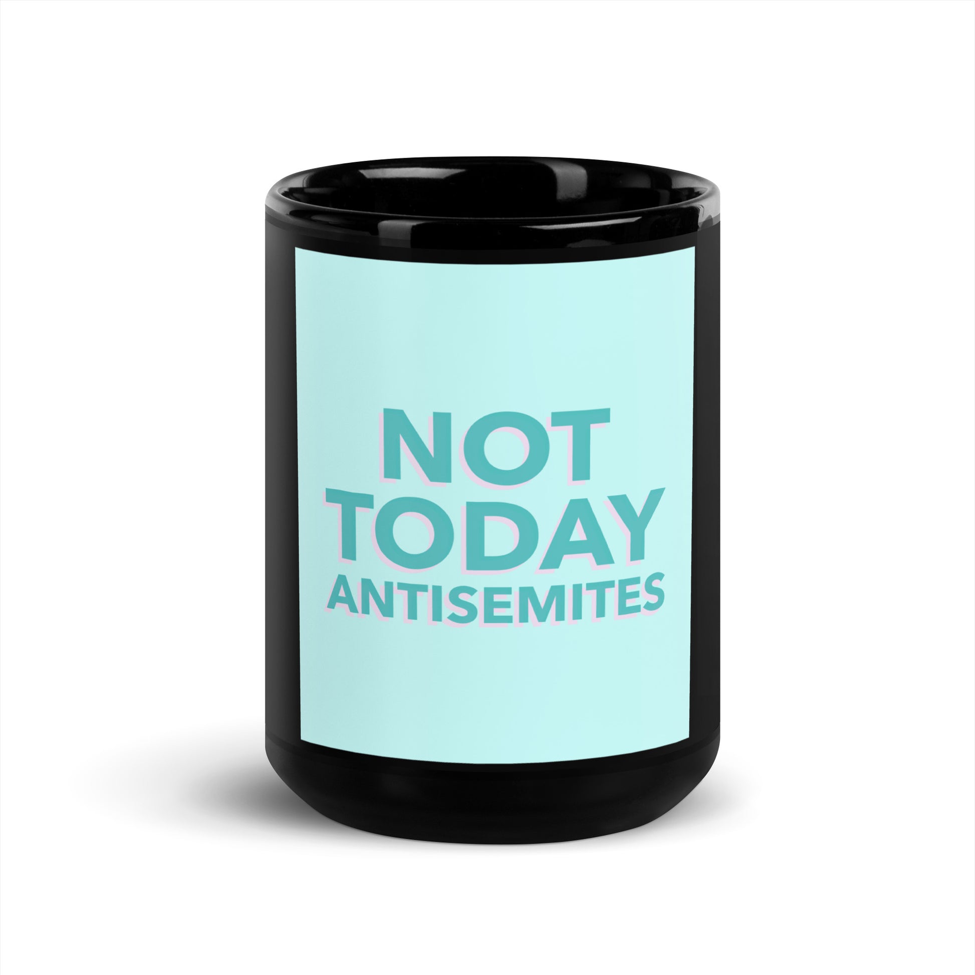All In For Jews | Black Glossy Mug Jouparty