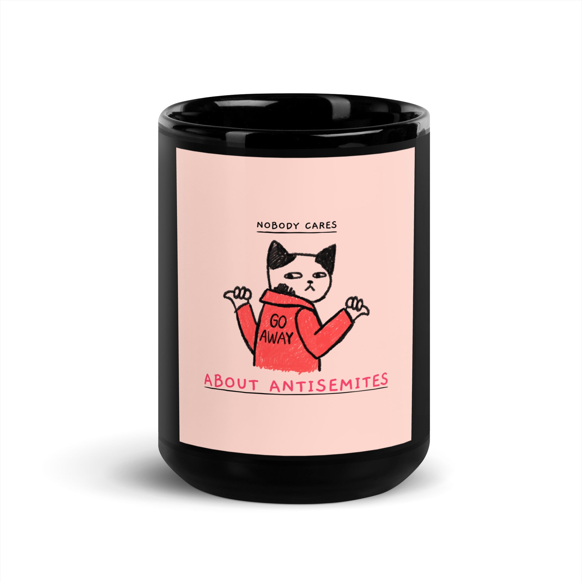 All In For Jews | Black Glossy Mug