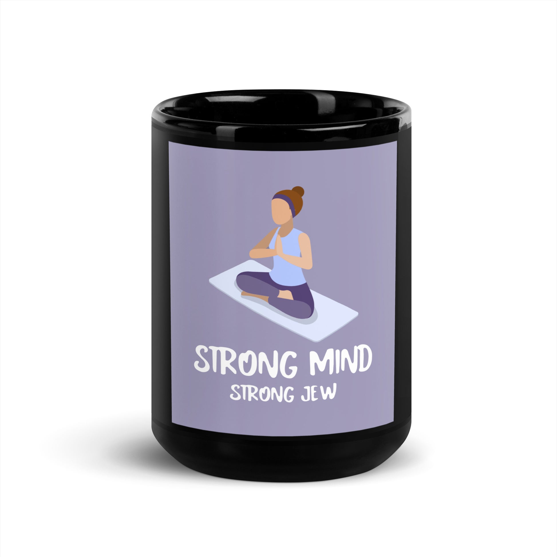 All In For Jews | Black Glossy Mug Jouparty