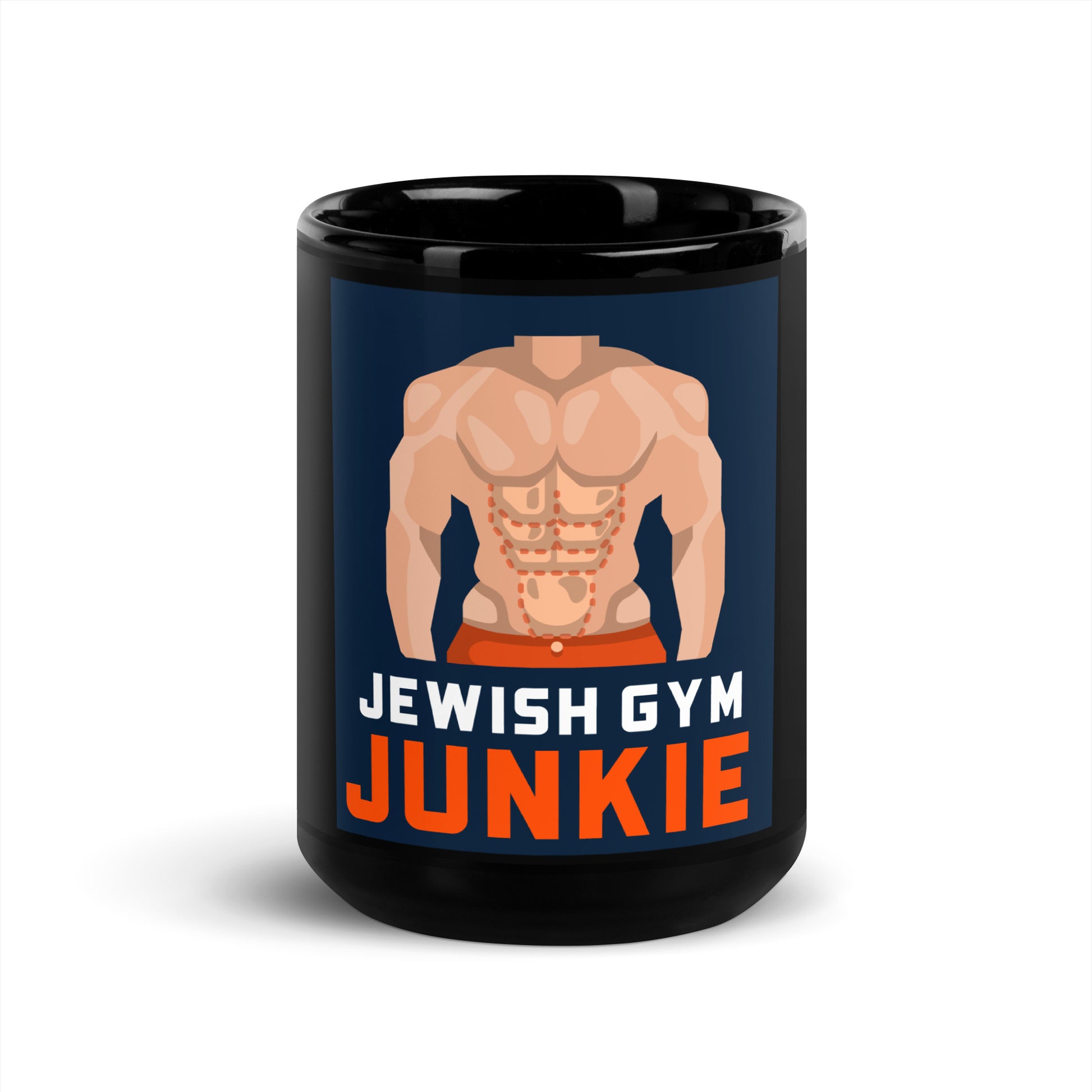 All In For Jews | Black Glossy Mug Jouparty