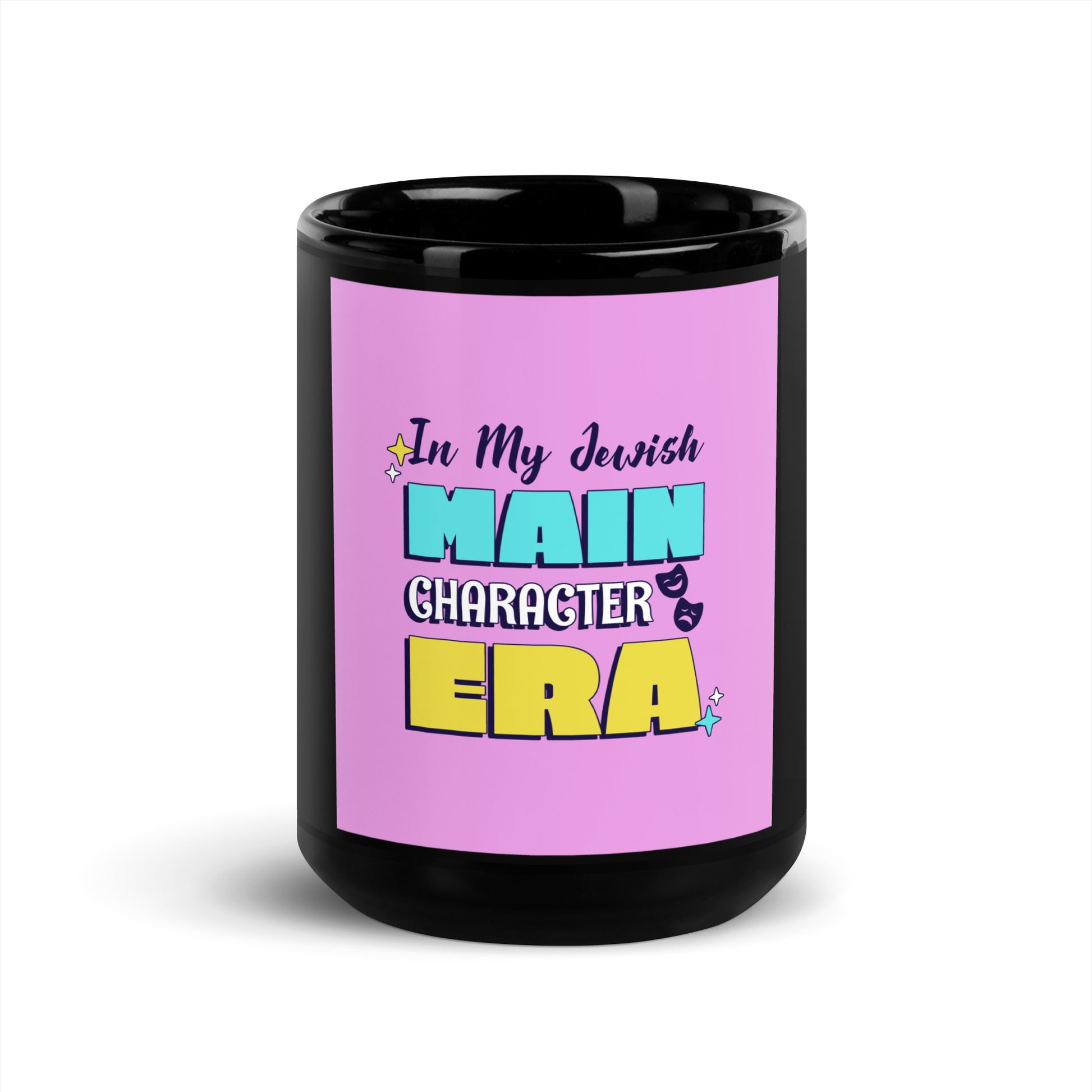 All In For Jews | Black Glossy Mug Jouparty