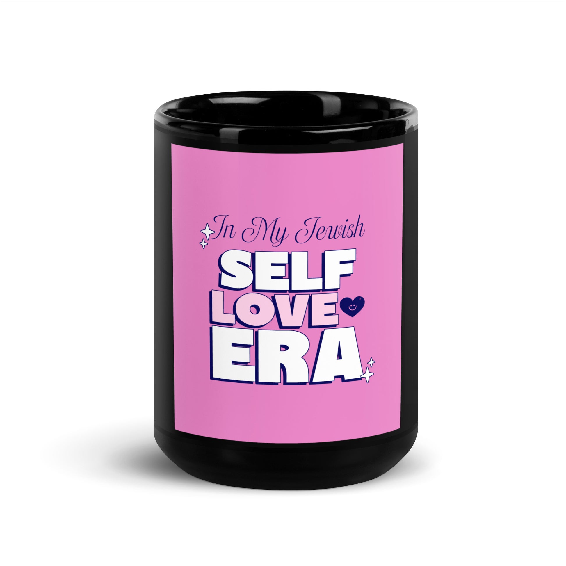 All In For Jews | Black Glossy Mug