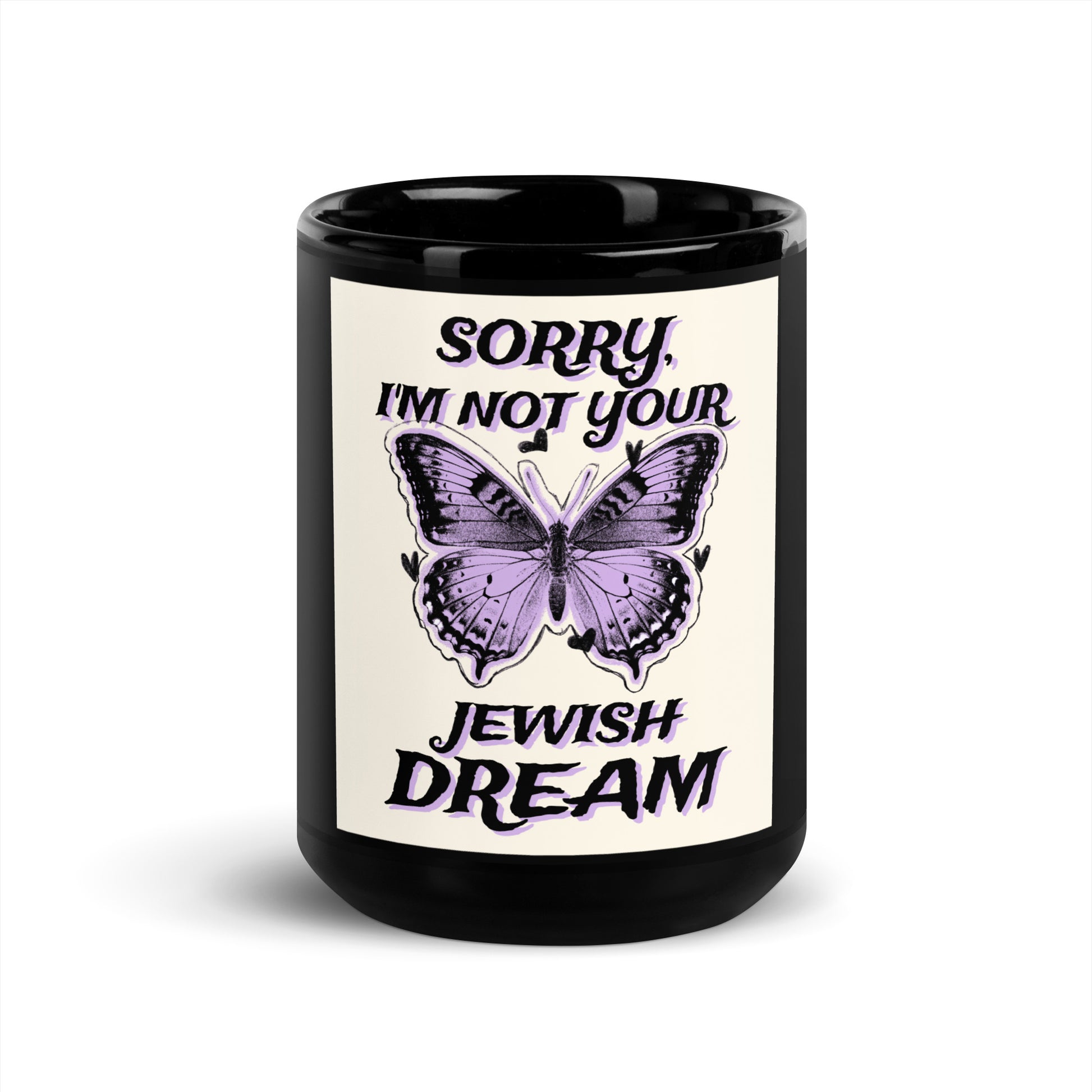 All In For Jews | Black Glossy Mug Jouparty