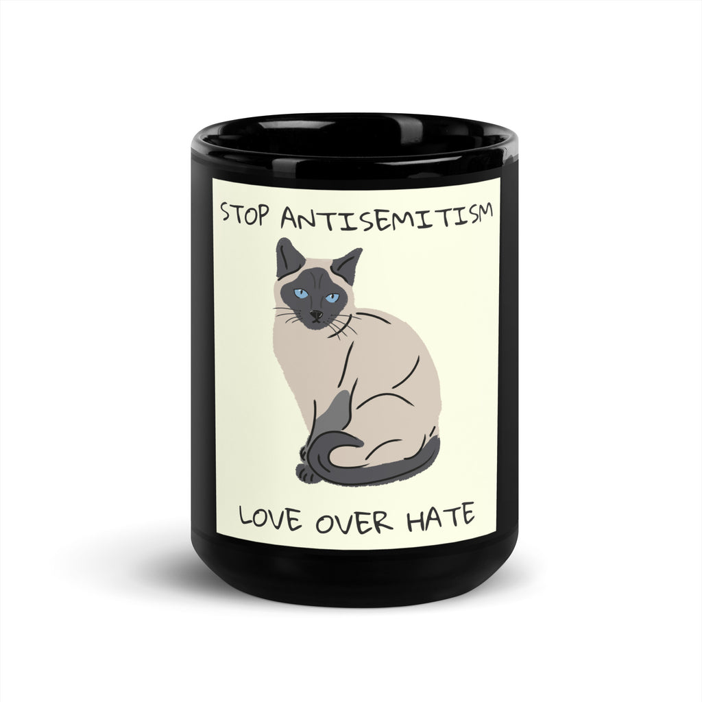 All In For Jews | Black Glossy Mug Jouparty