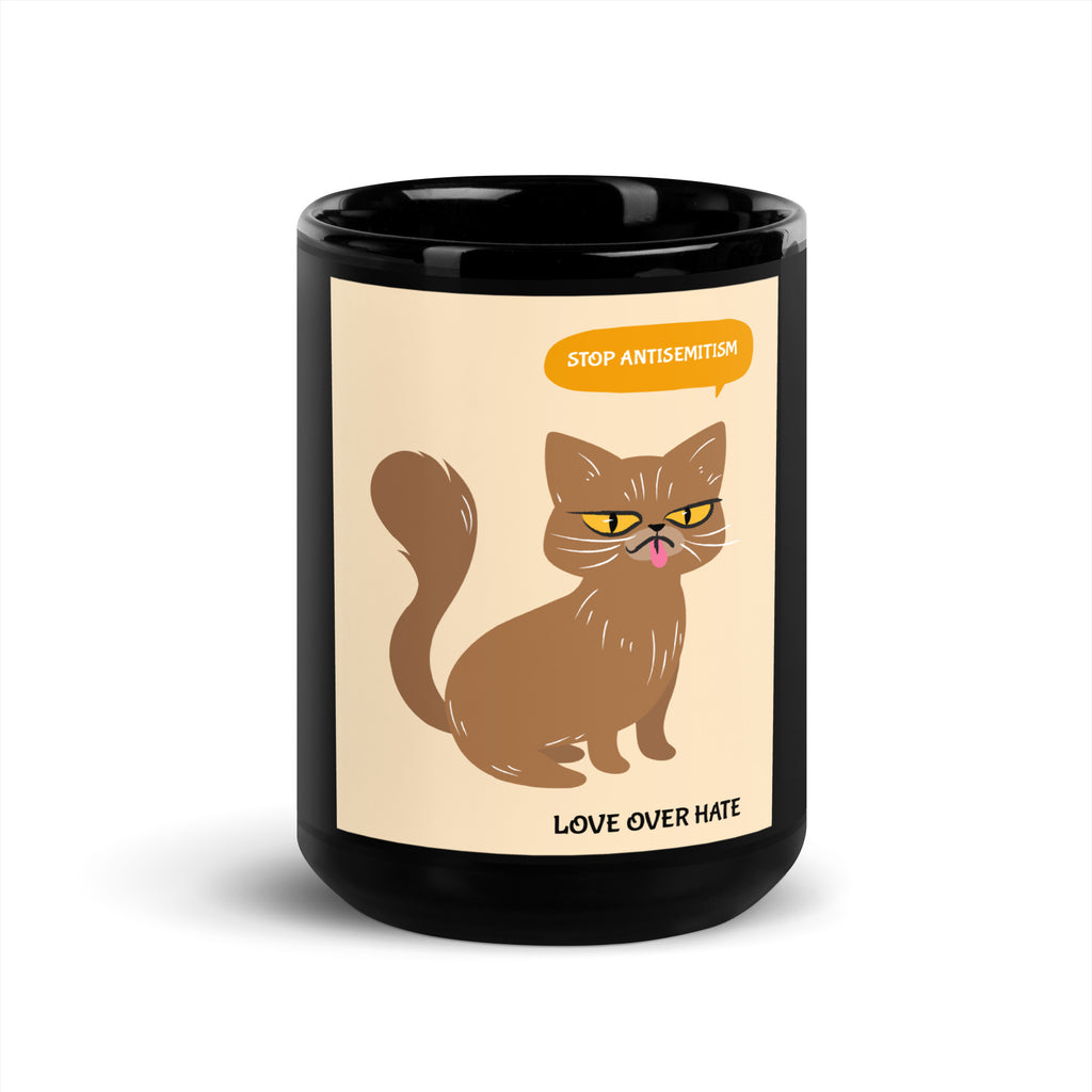All In For Jews | Black Glossy Mug
