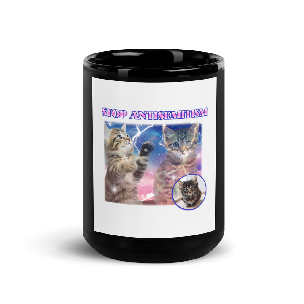 All In For Jews | Black Glossy Mug Jouparty