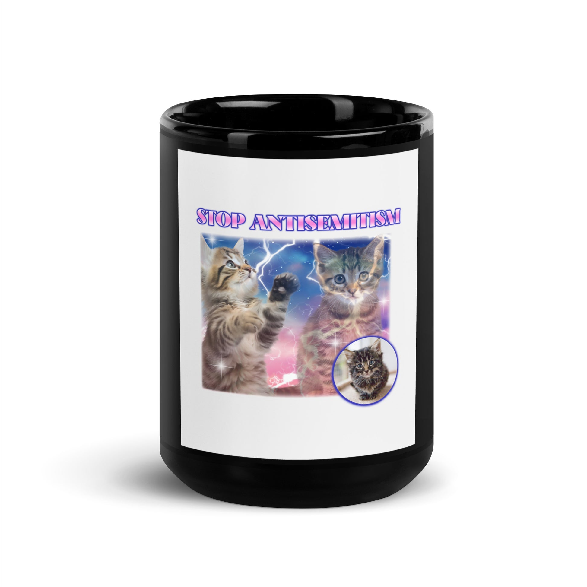 All In For Jews | Black Glossy Mug Jouparty