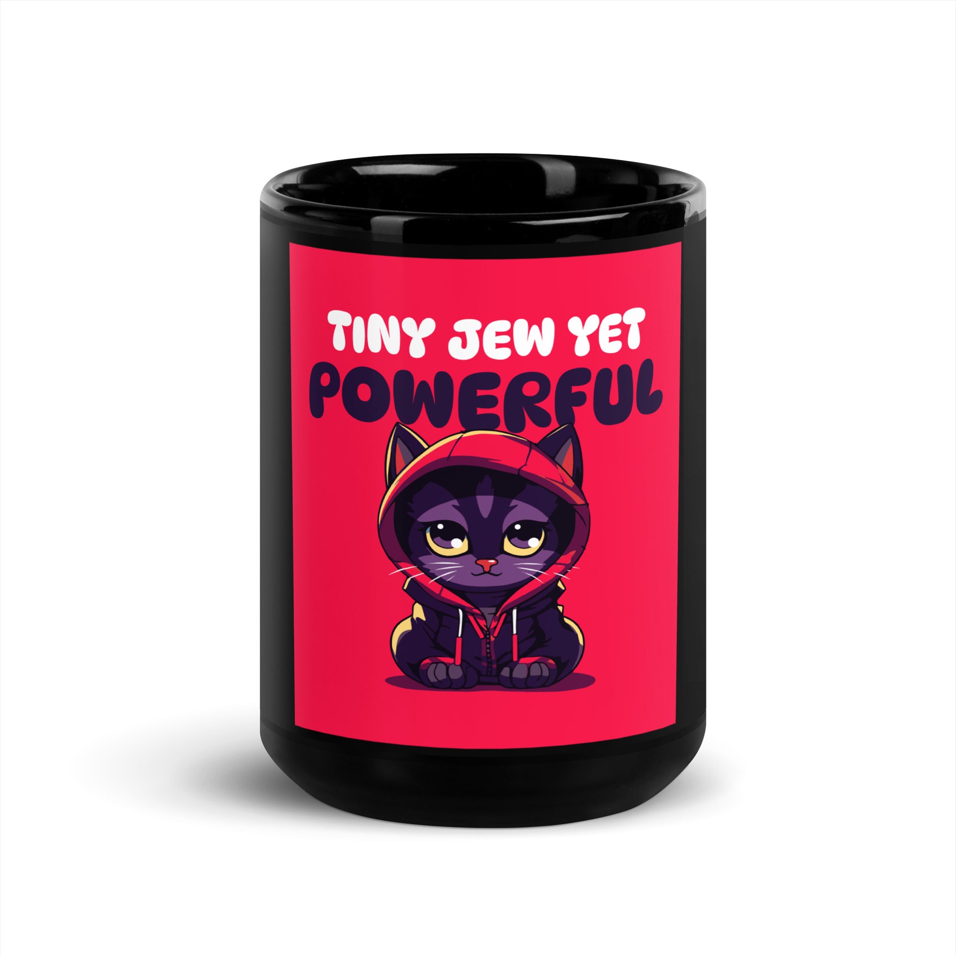 All In For Jews | Black Glossy Mug Jouparty