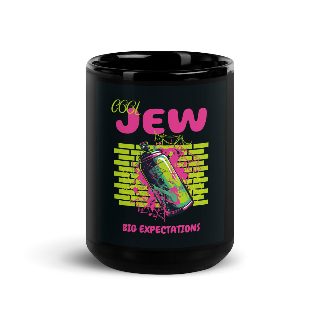 All In For Jews | Black Glossy Mug Jouparty