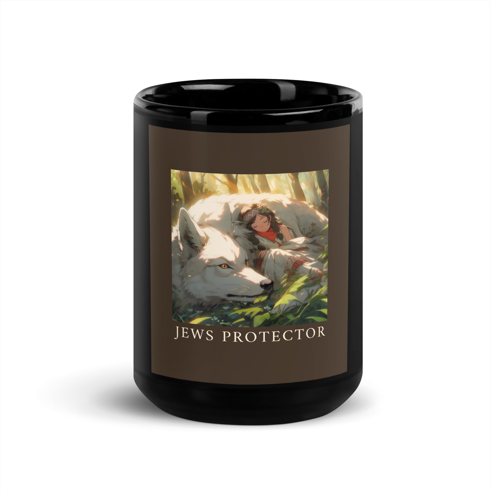 All In For Jews | Black Glossy Mug