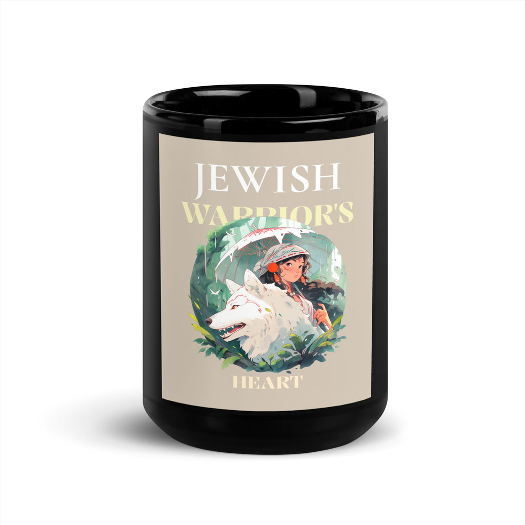 All In For Jews | Black Glossy Mug Jouparty
