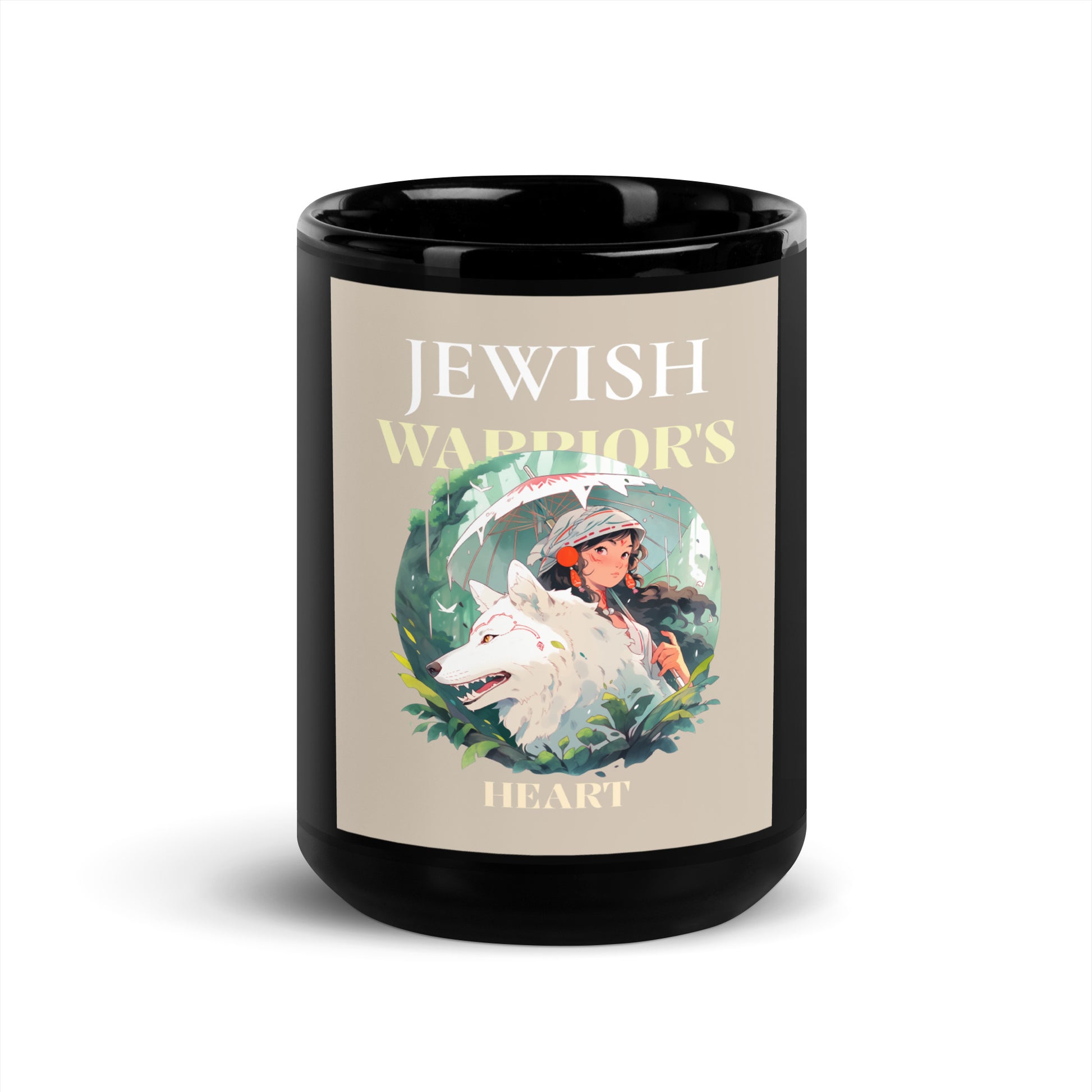 All In For Jews | Black Glossy Mug Jouparty