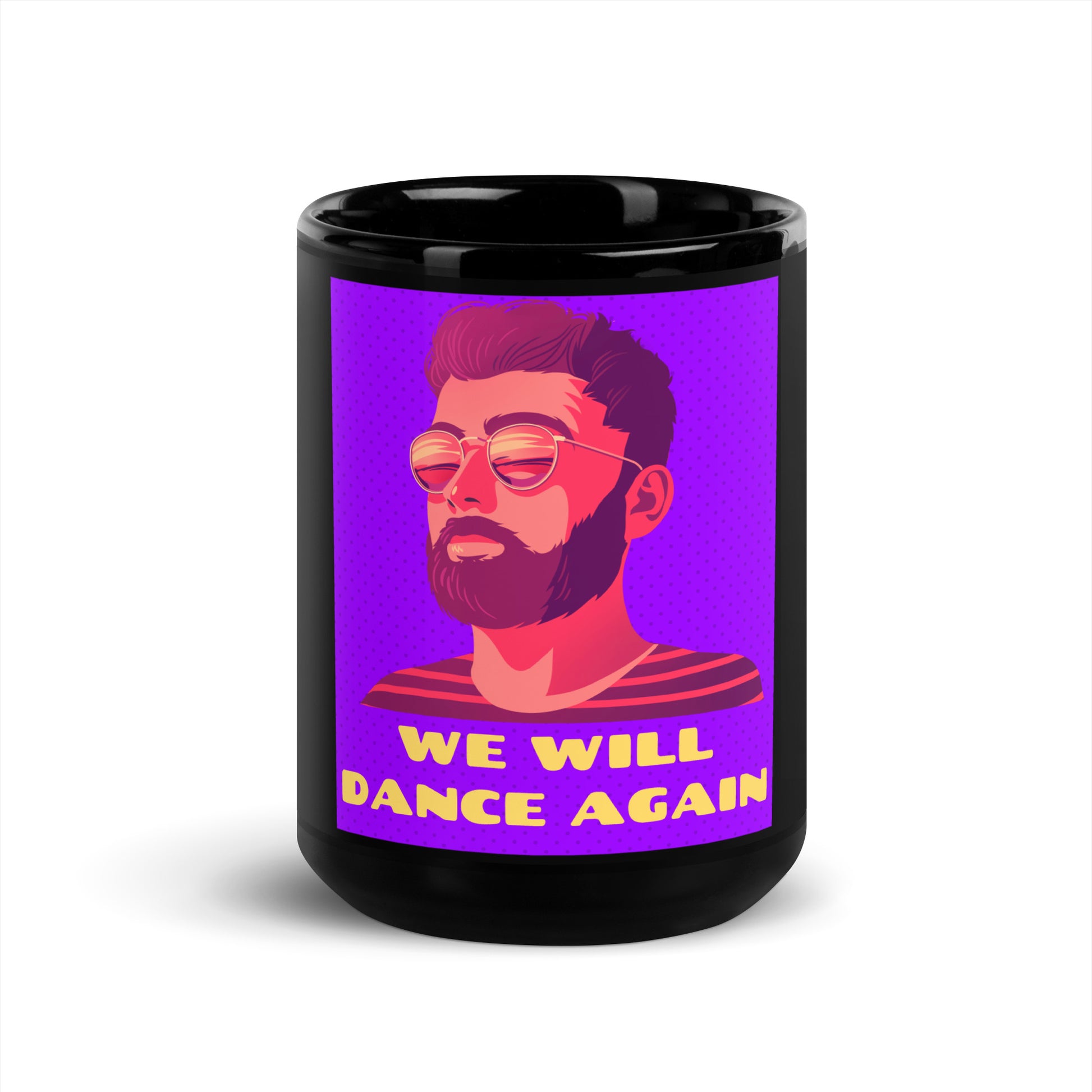 We Will Dance Again | Black Glossy Mug