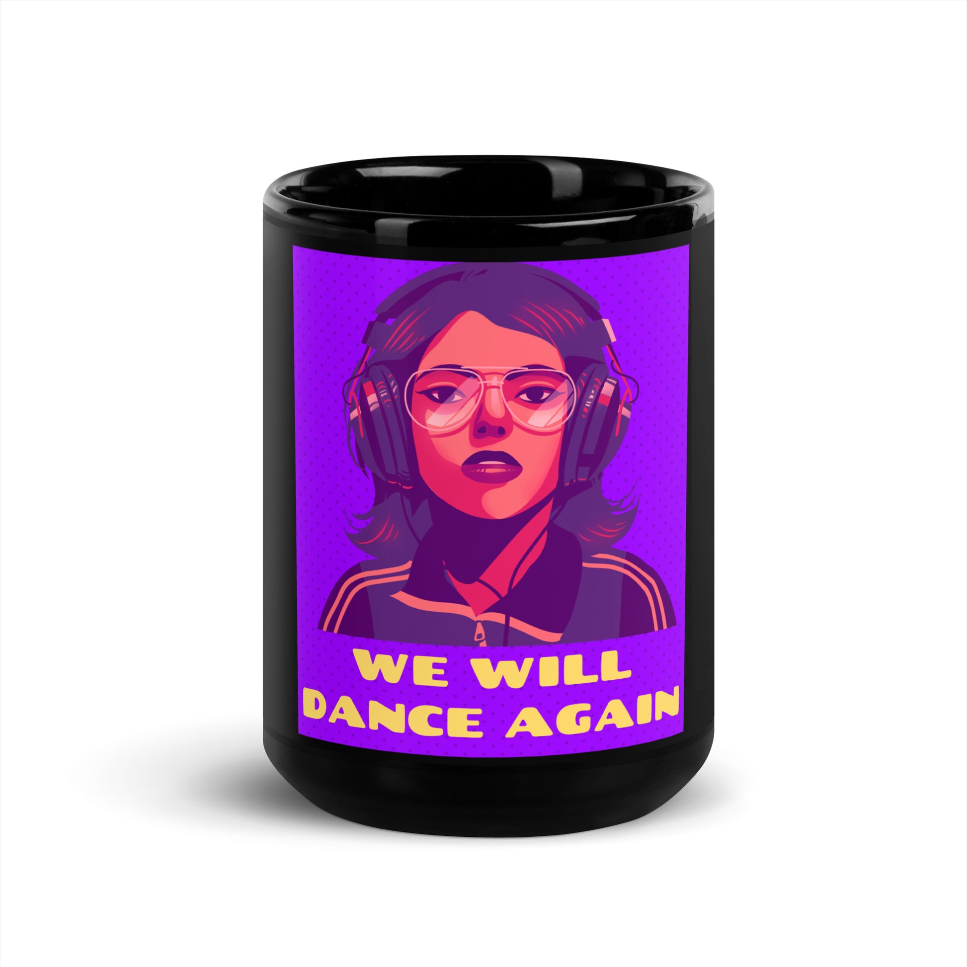 We Will Dance Again | Black Glossy Mug