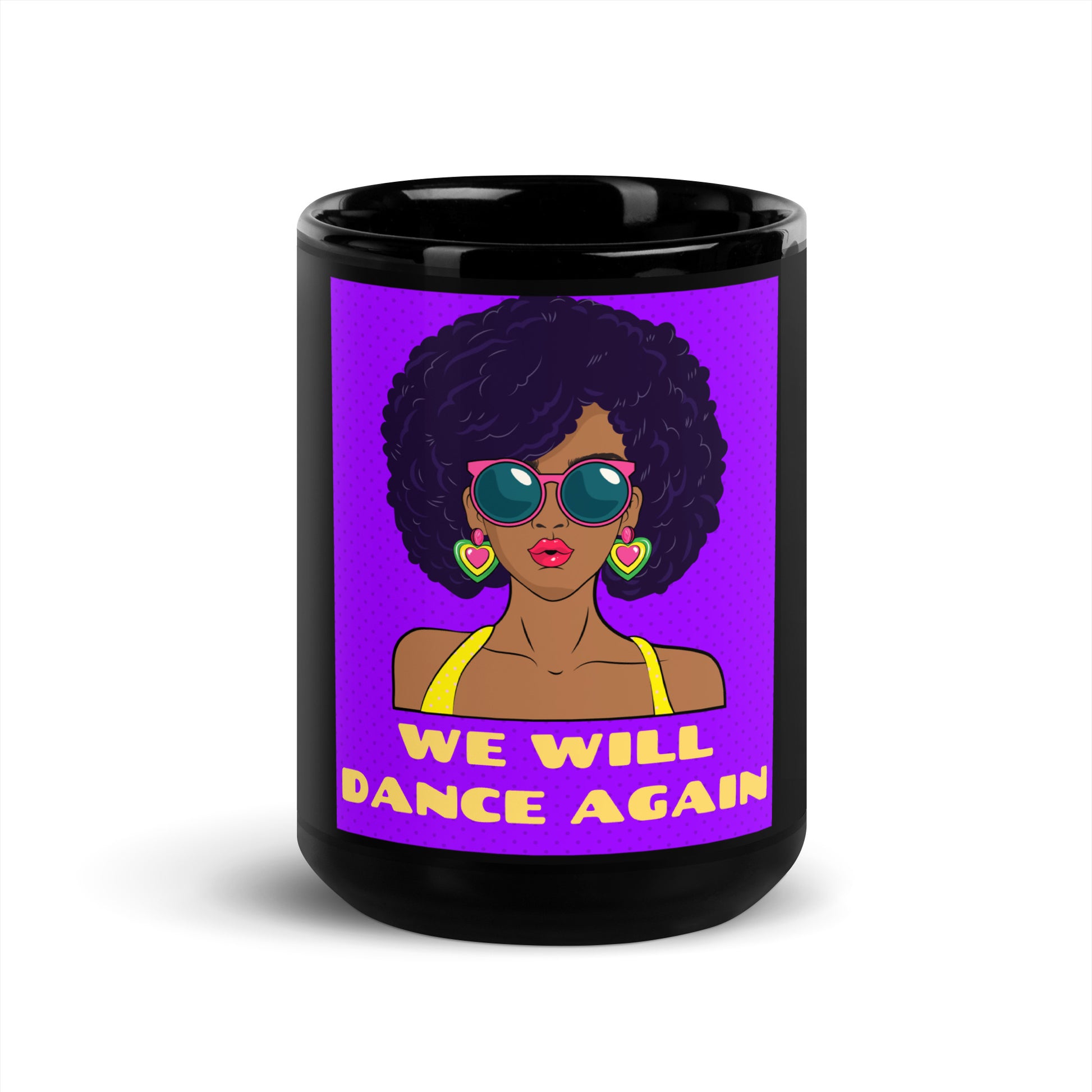 We Will Dance Again | Black Glossy Mug