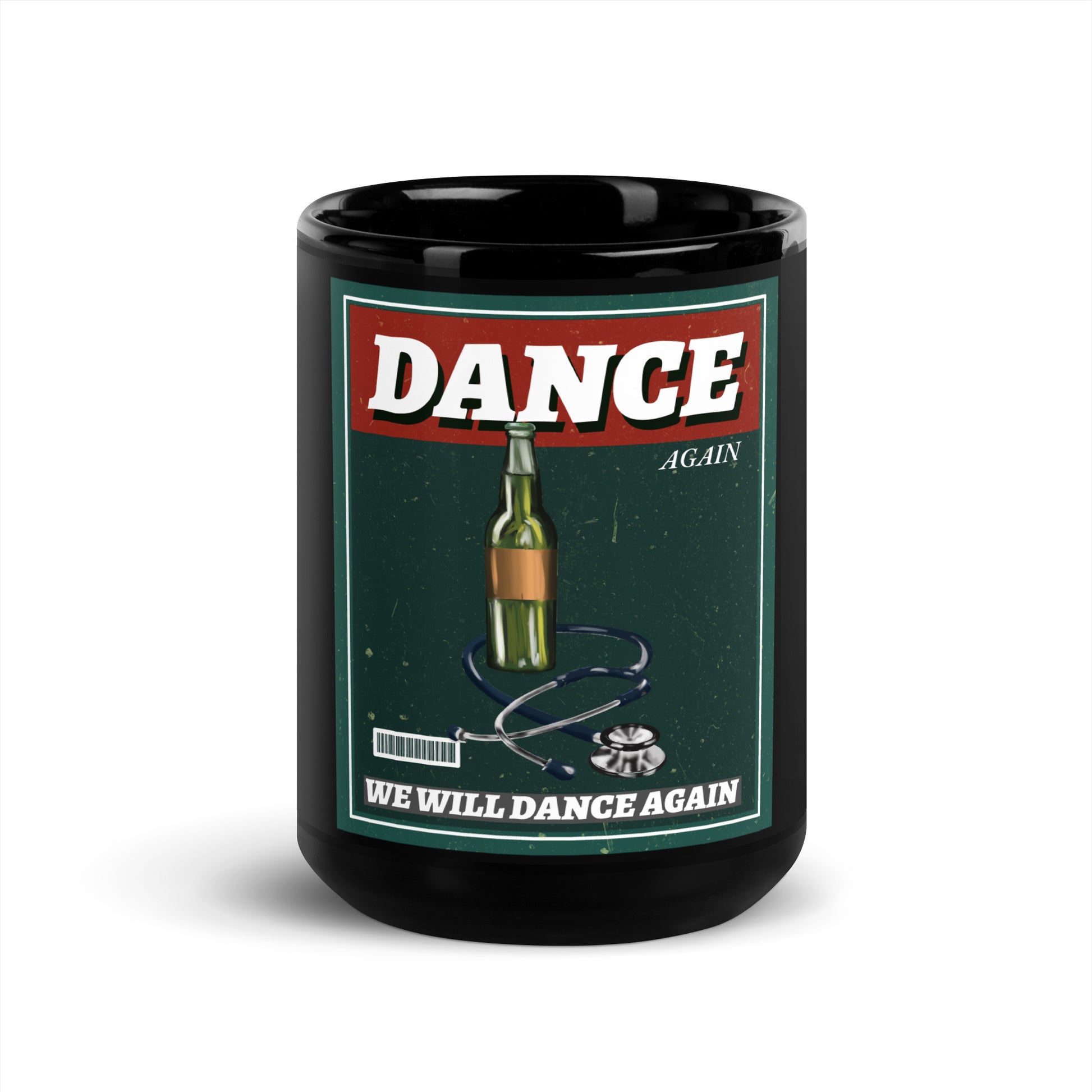 We Will Dance Again | Black Glossy Mug