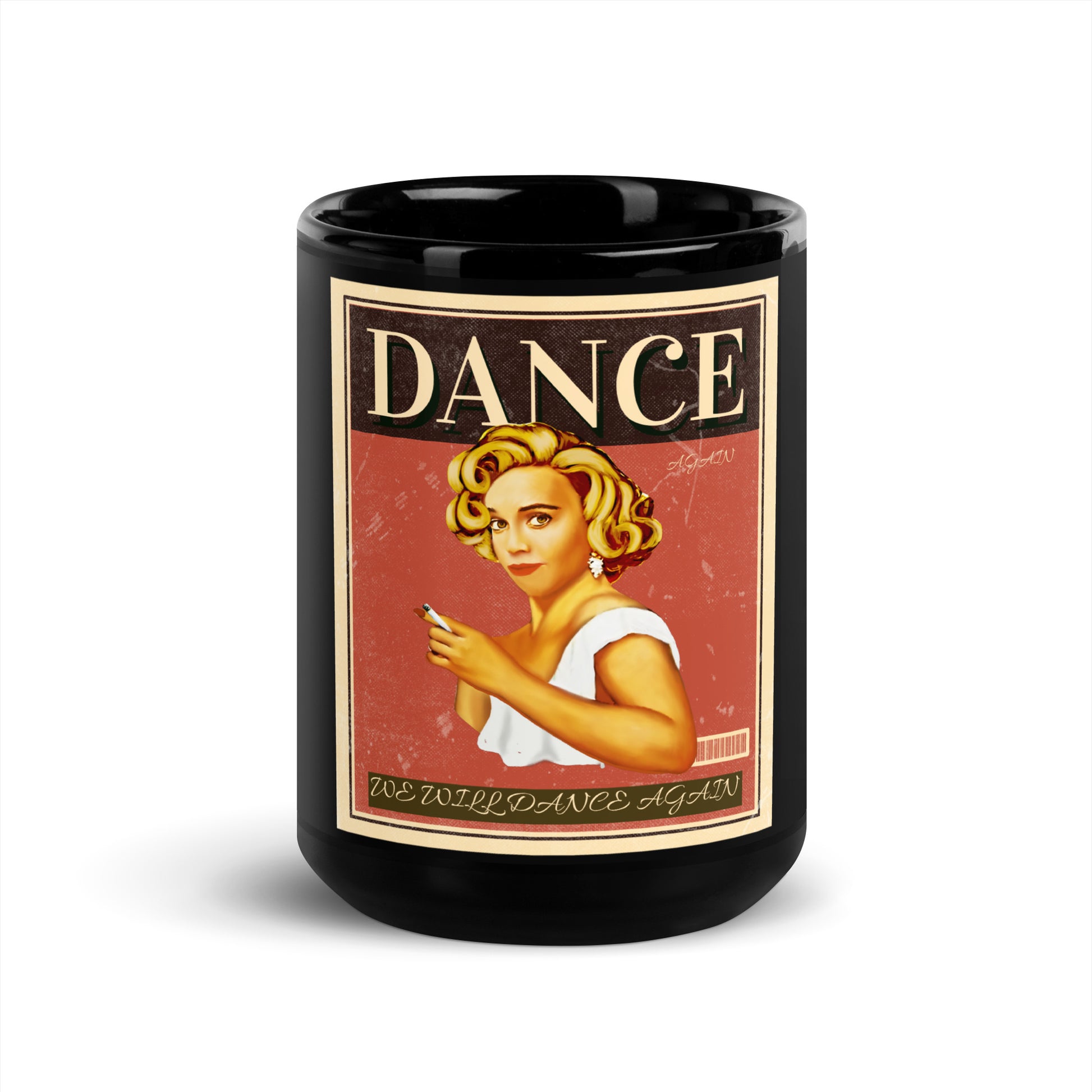 We Will Dance Again | Black Glossy Mug