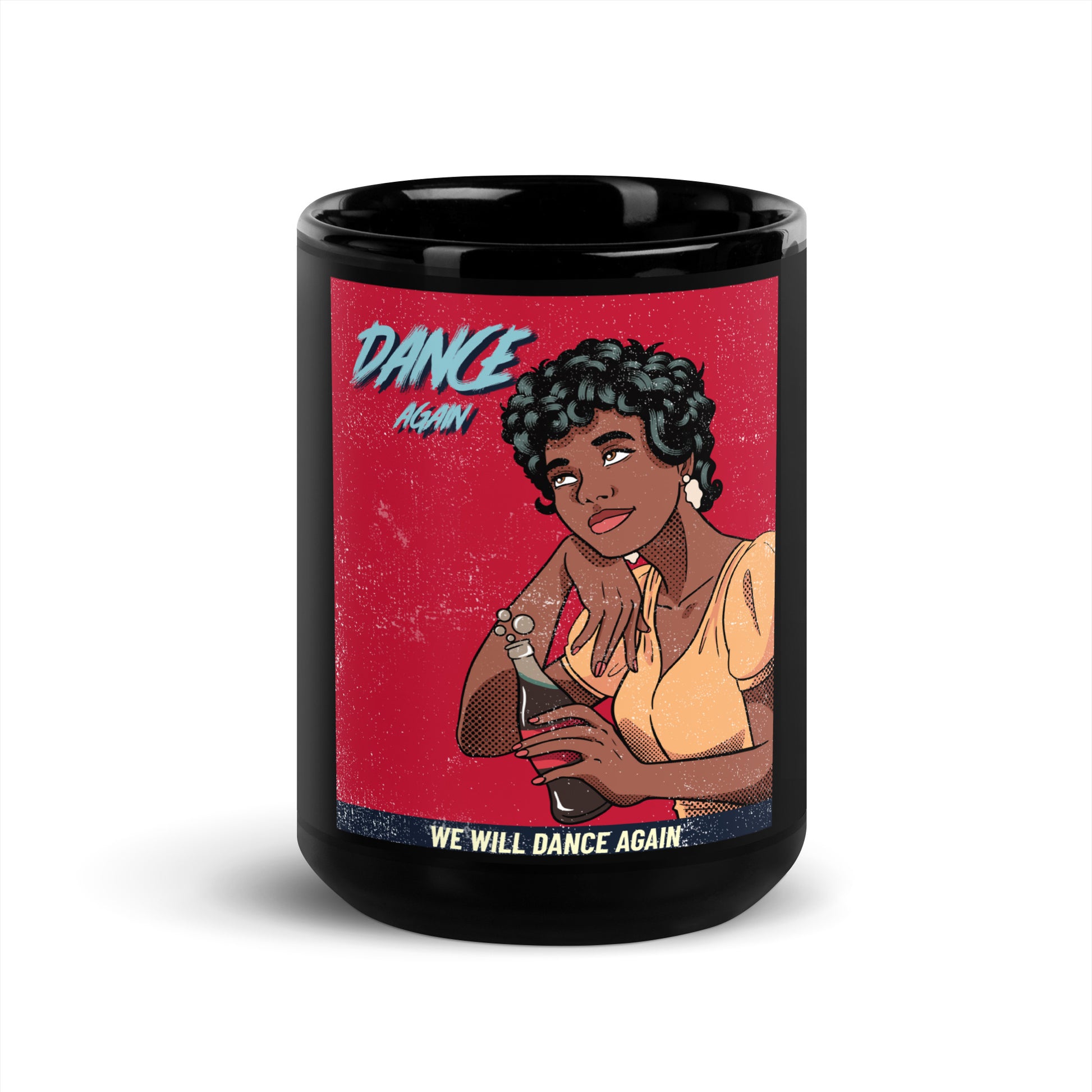 We Will Dance Again | Black Glossy Mug
