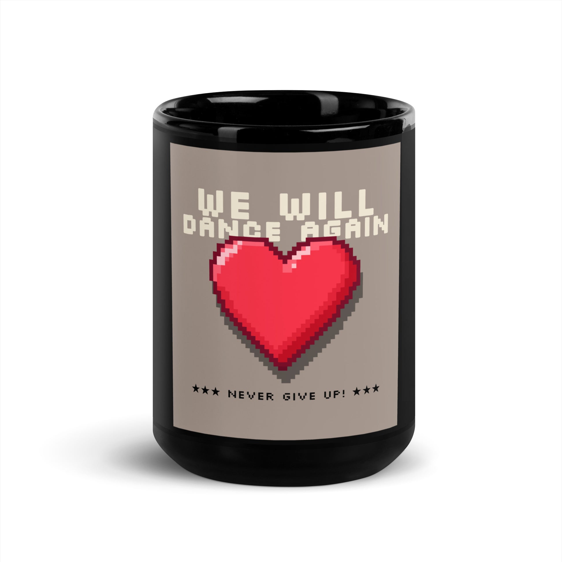 We Will Dance Again | Black Glossy Mug
