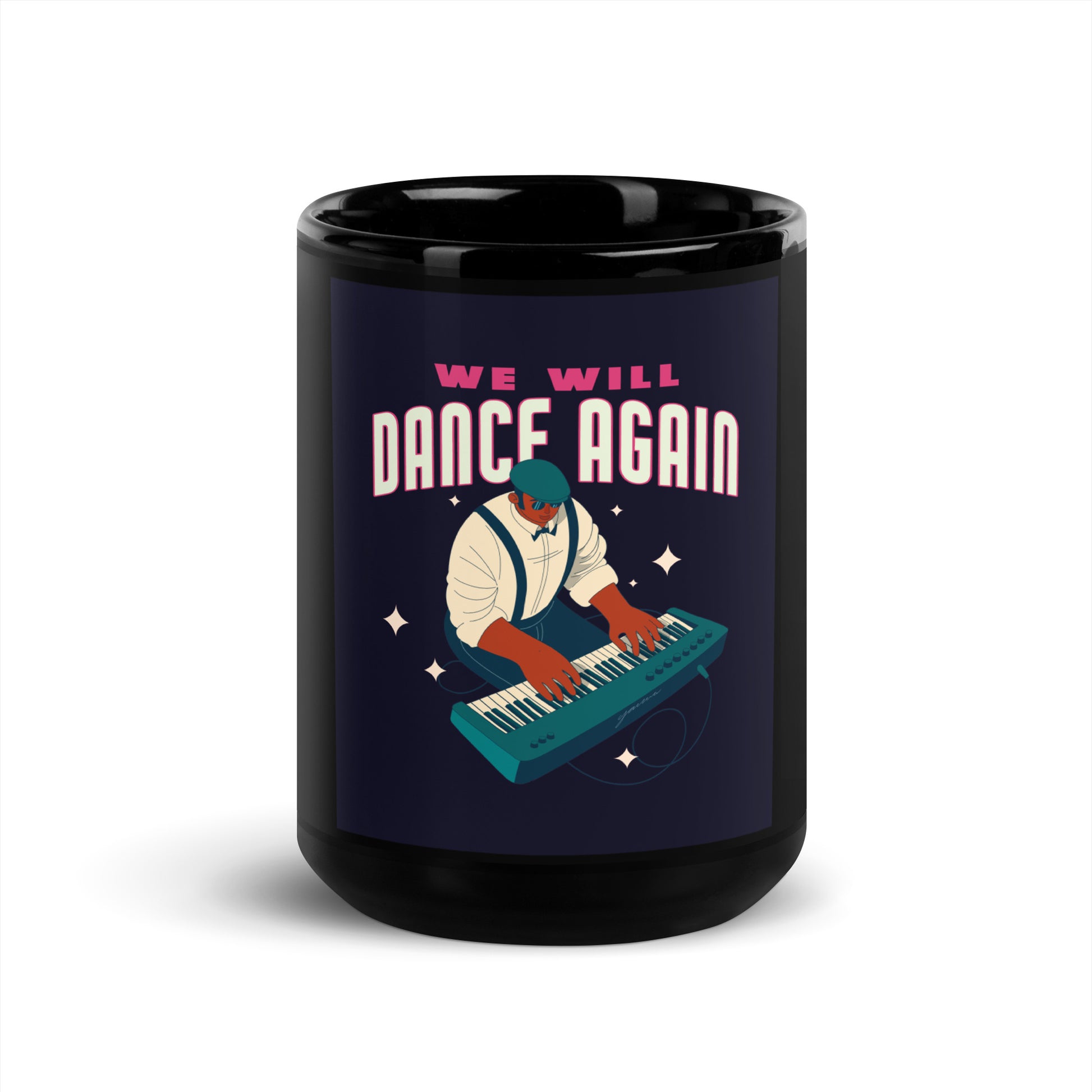 We Will Dance Again | Black Glossy Mug