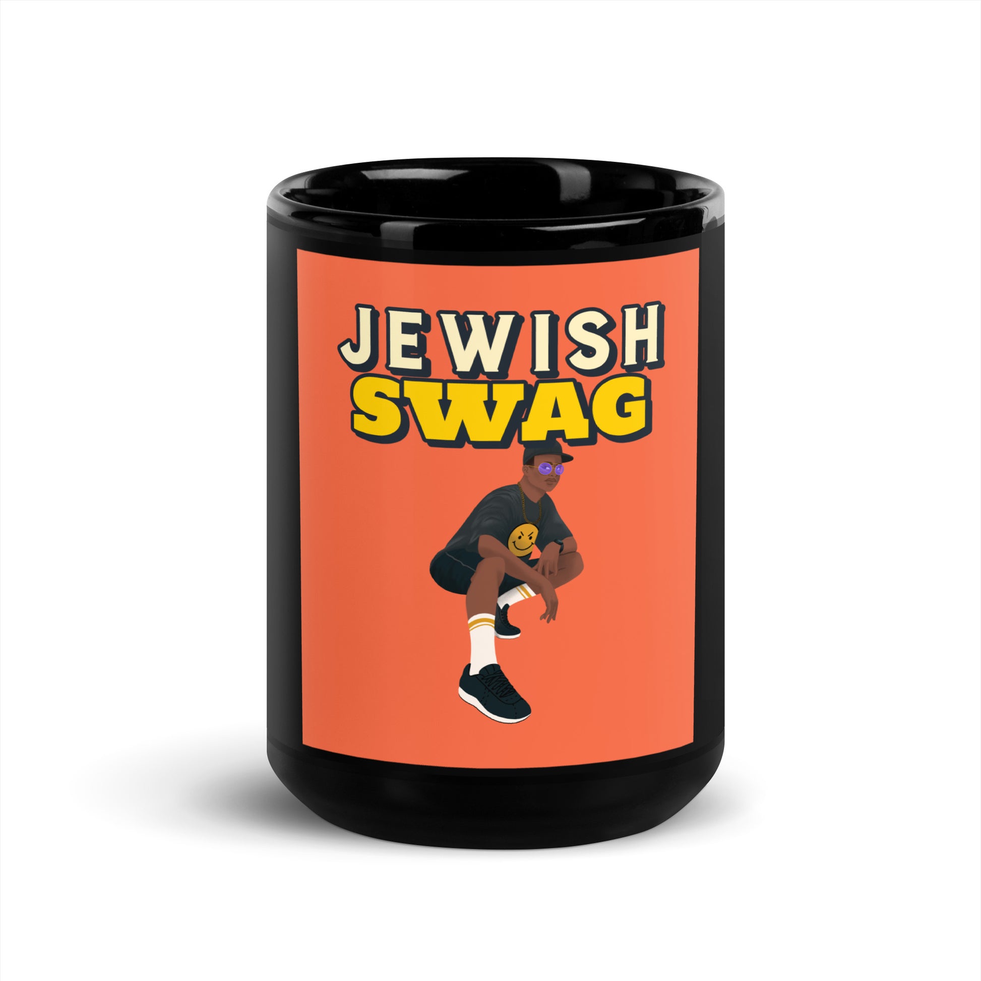All In For Jews | Black Glossy Mug