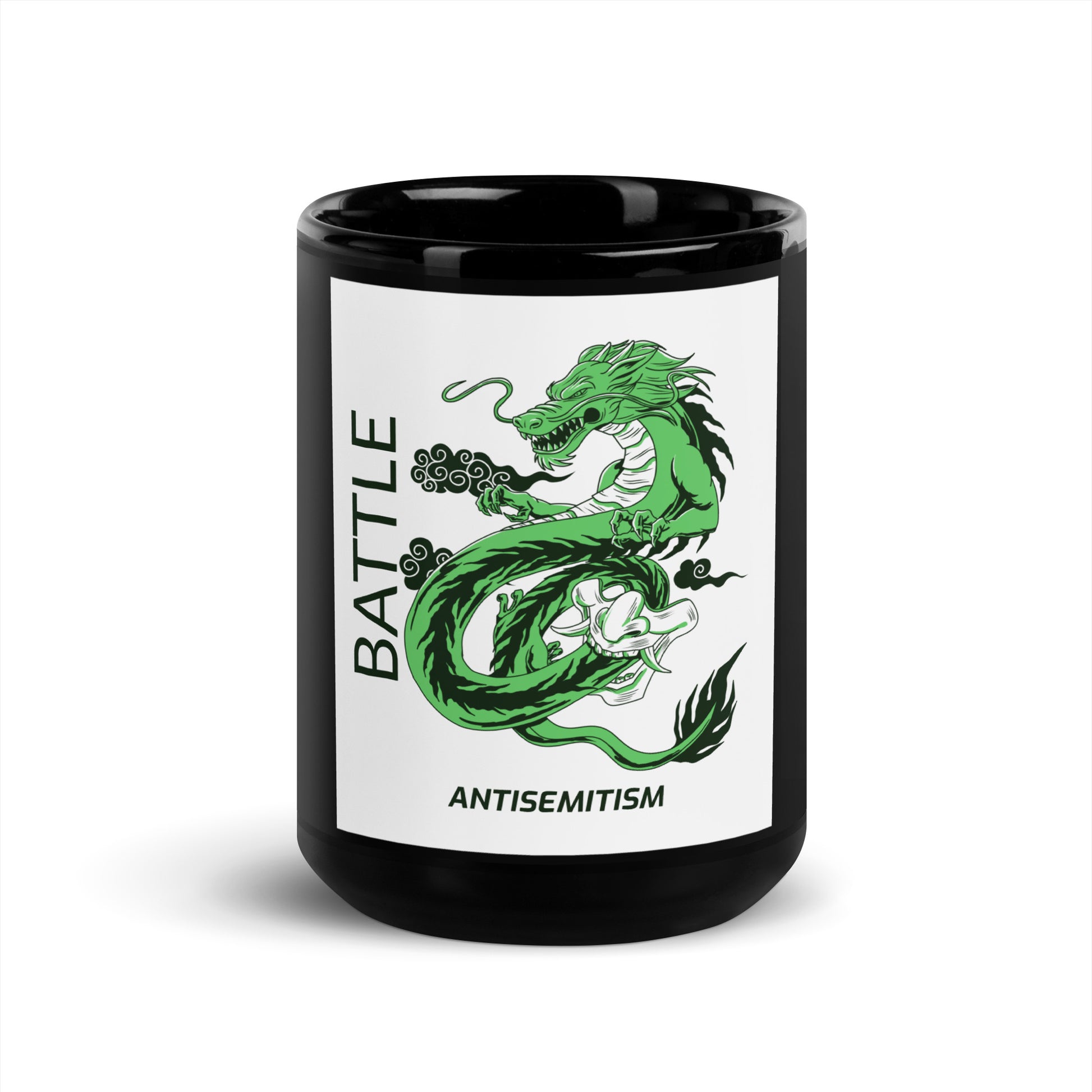 Dragon Adventure | Black Glossy Mug