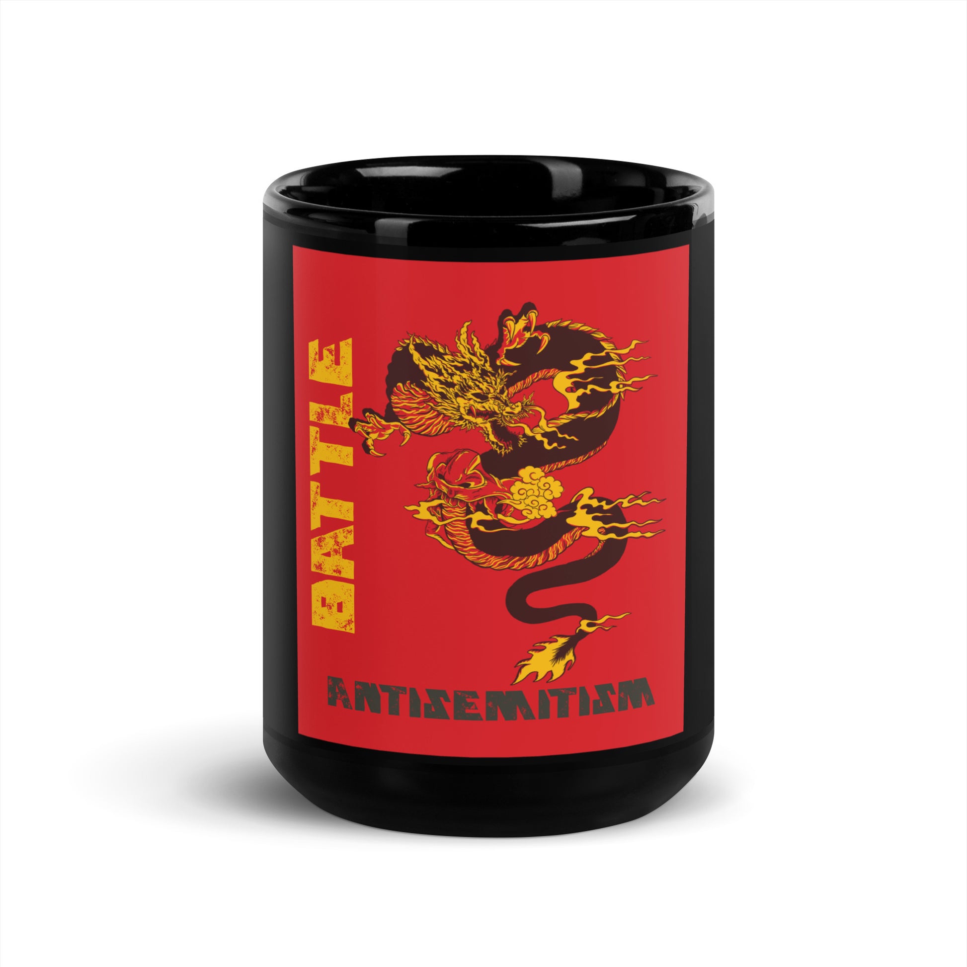 Dragon Adventure | Black Glossy Mug