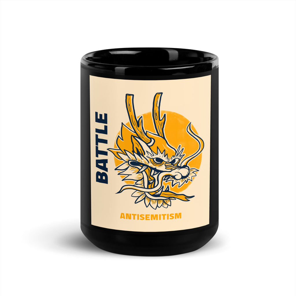 Dragon Adventure | Black Glossy Mug