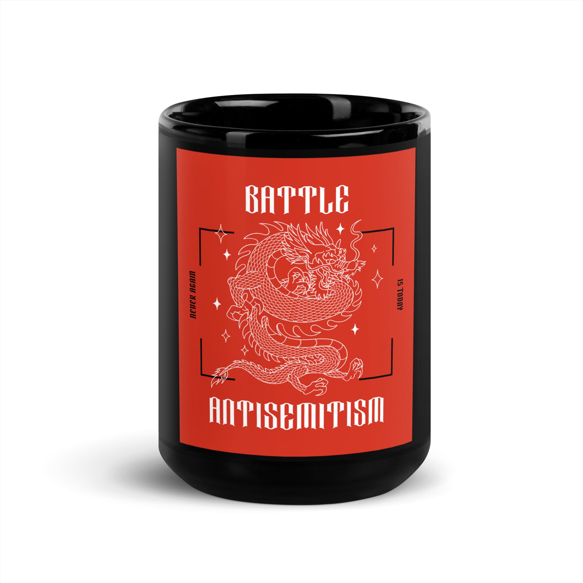 Dragon Adventure | Black Glossy Mug
