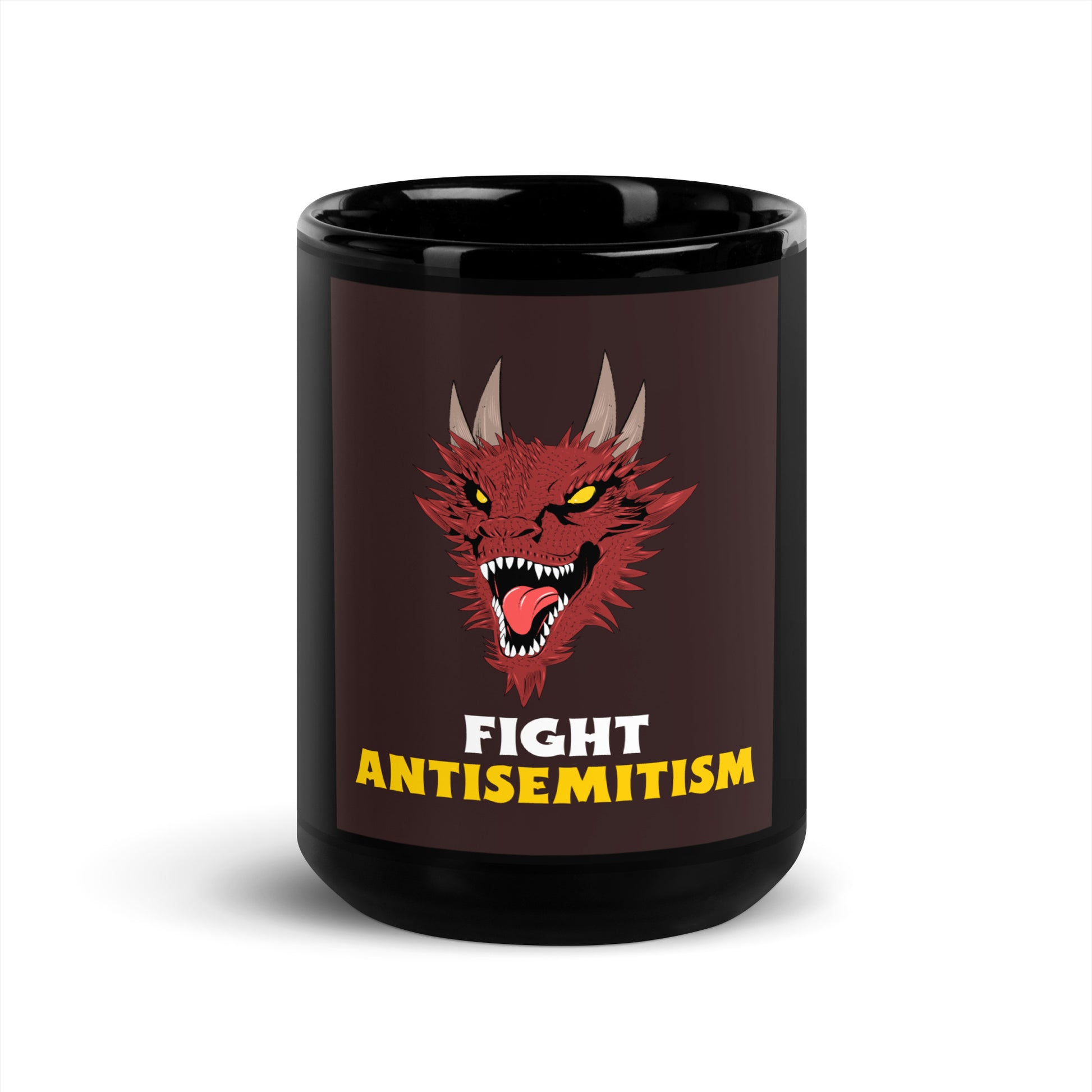 Dragon Adventure | Black Glossy Mug