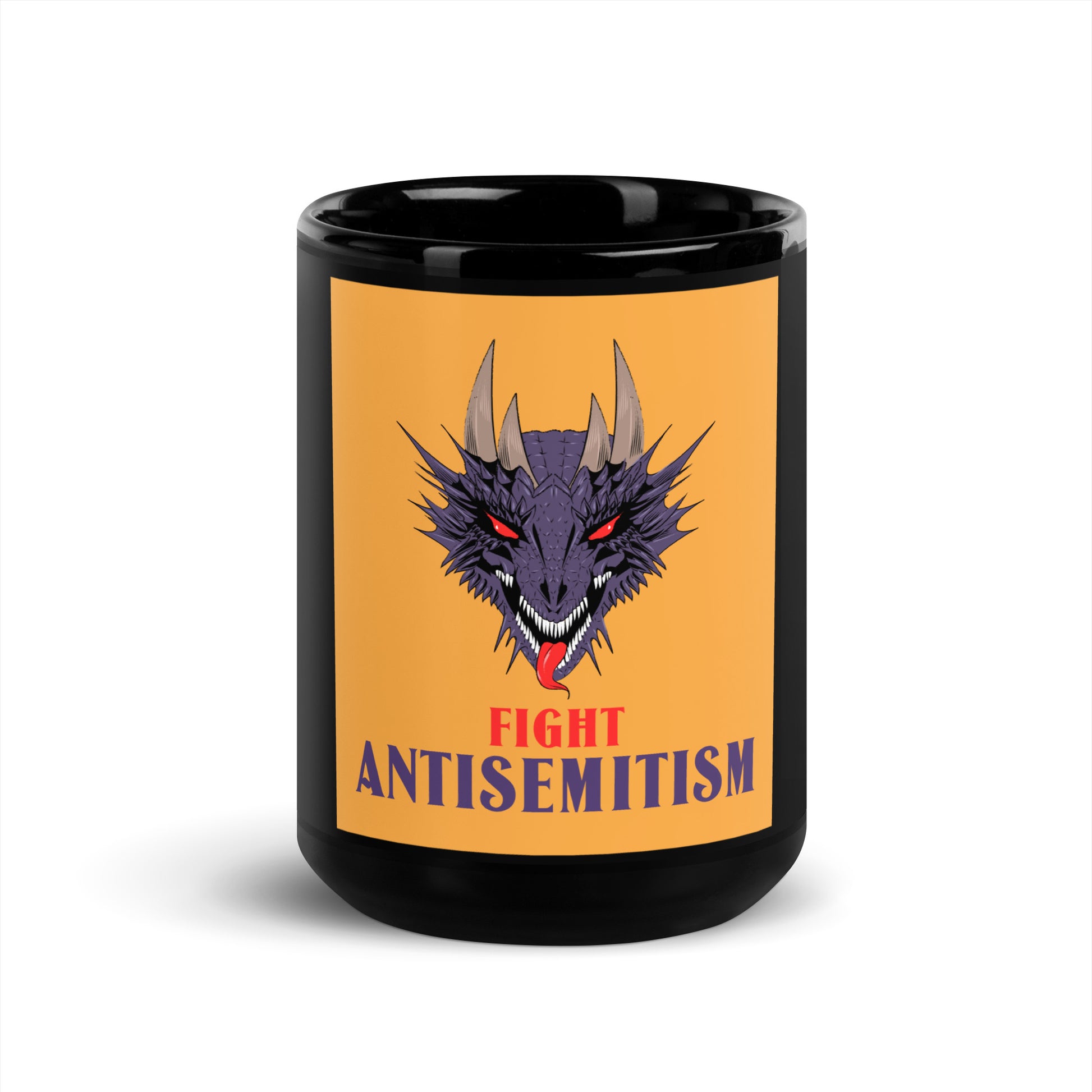 Dragon Adventure | Black Glossy Mug