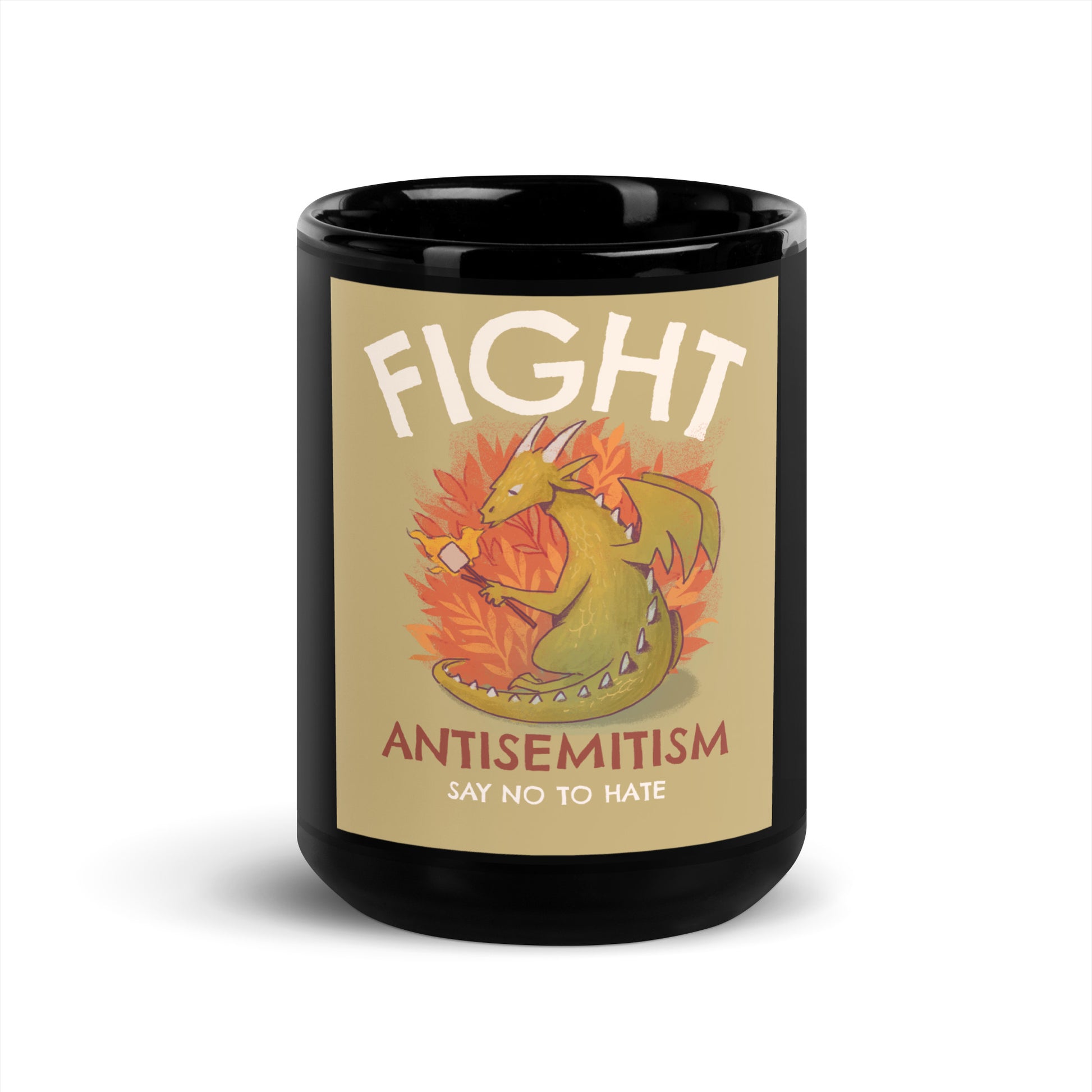 Dragon Adventure | Black Glossy Mug