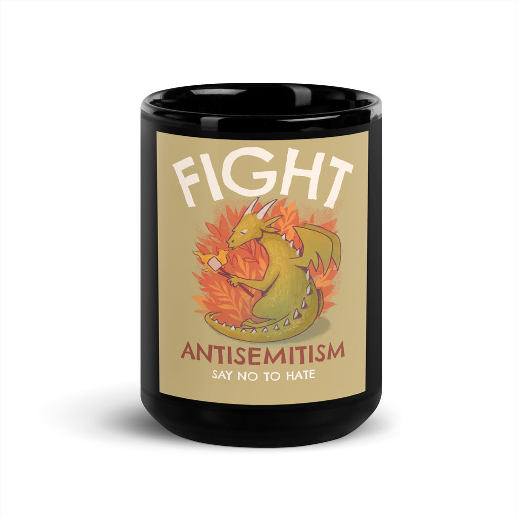 Dragon Adventure | Black Glossy Mug