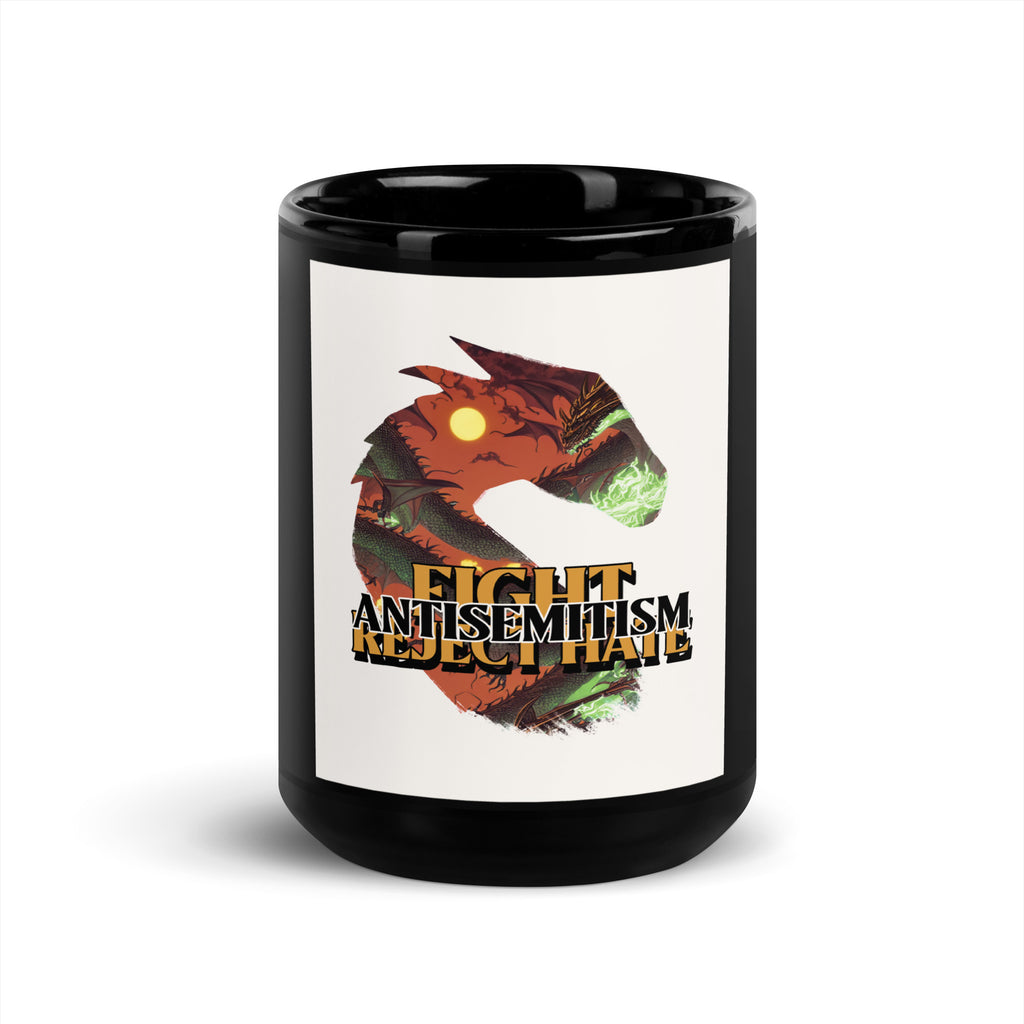 Dragon Adventure | Black Glossy Mug