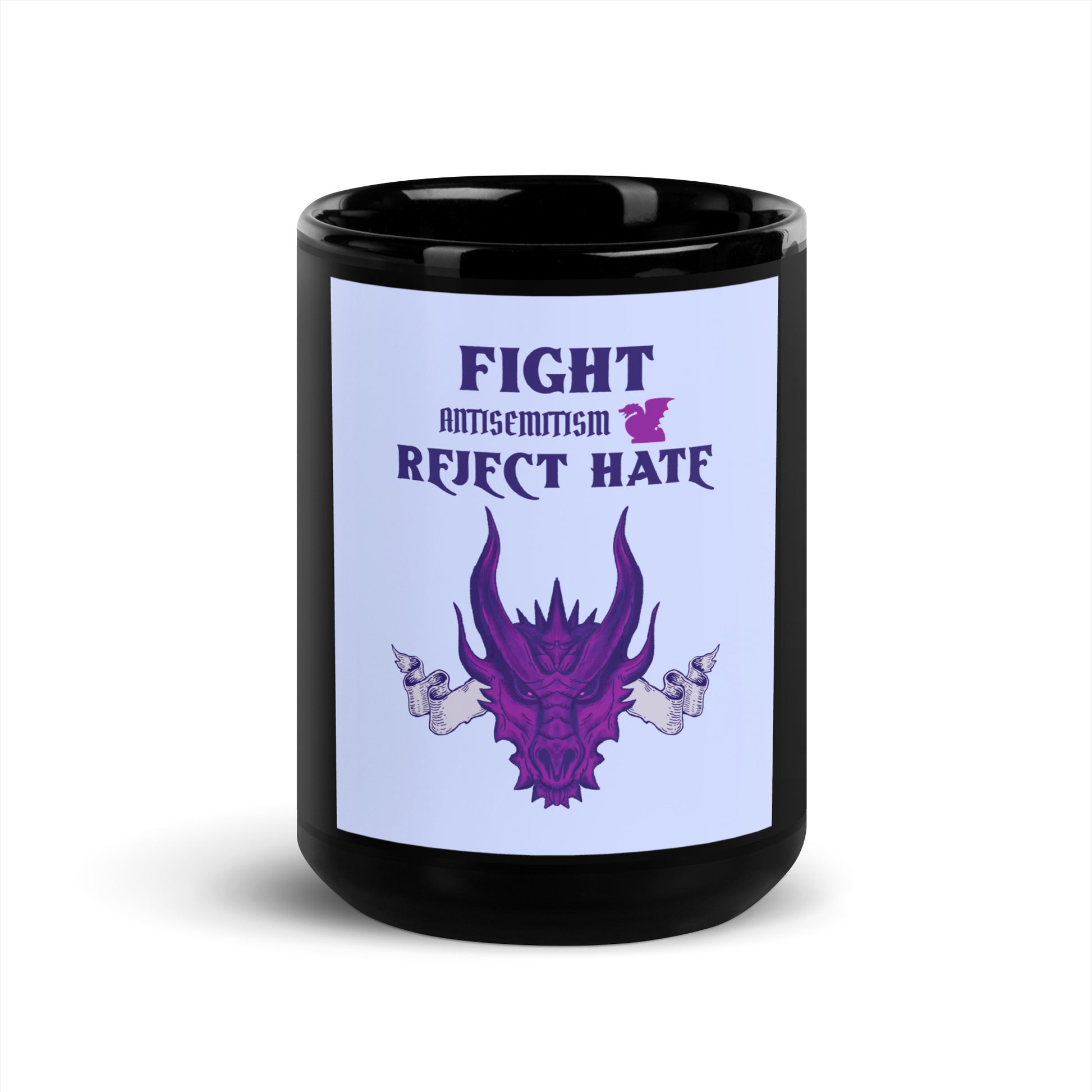 Dragon Adventure | Black Glossy Mug