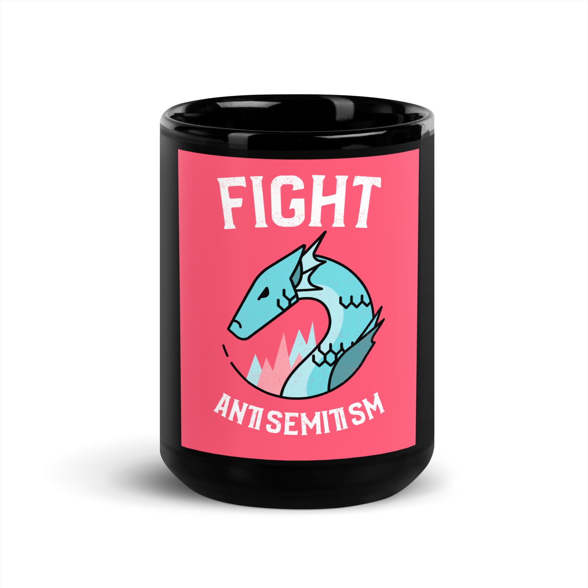 Dragon Adventure | Black Glossy Mug