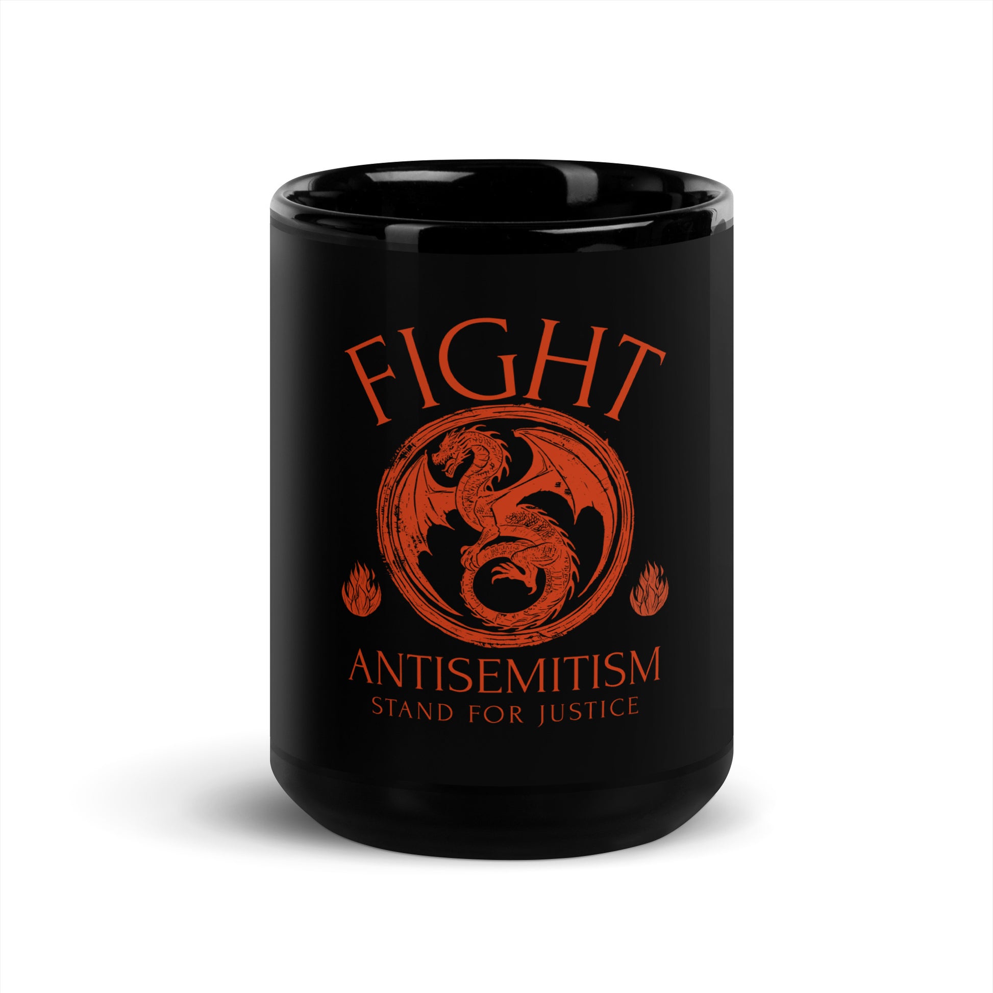 Dragon Adventure | Black Glossy Mug