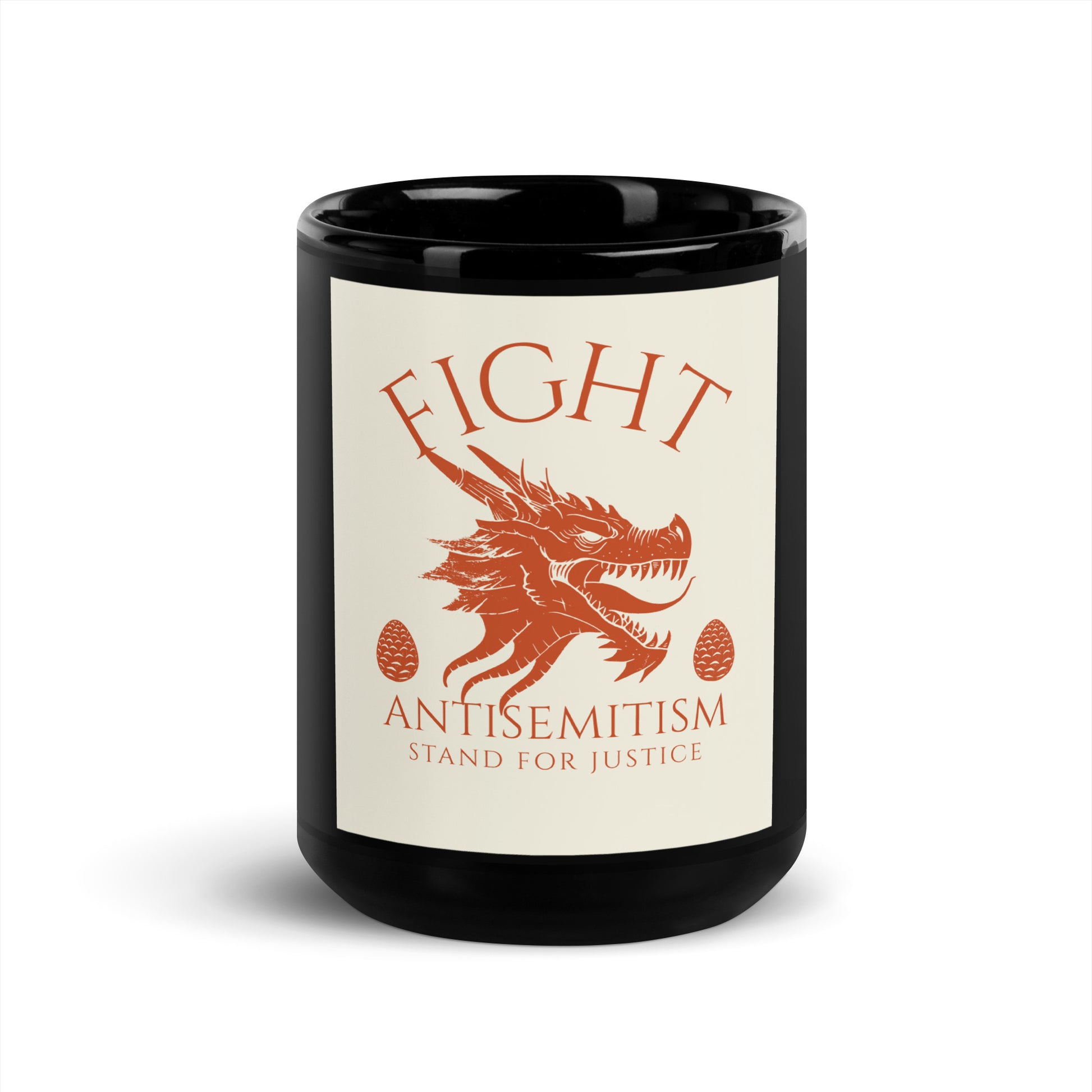 Dragon Adventure | Black Glossy Mug
